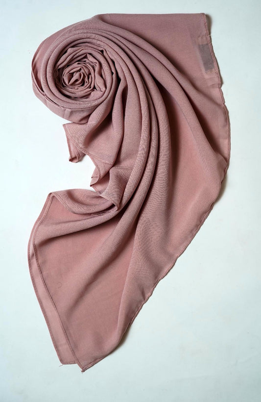 Voile Cotton Hijab -Elder Berry