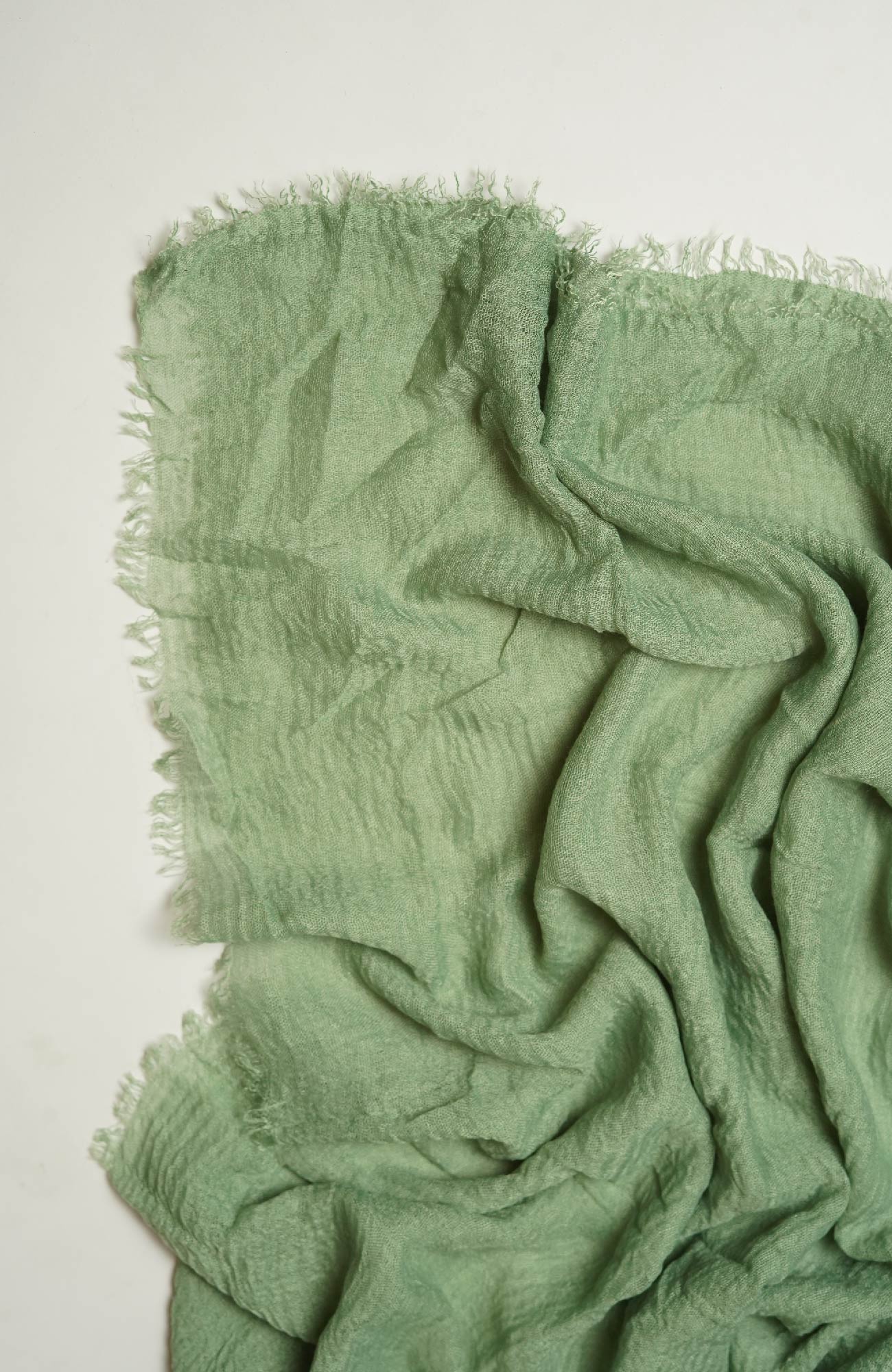 Crimped Viscose - Sage