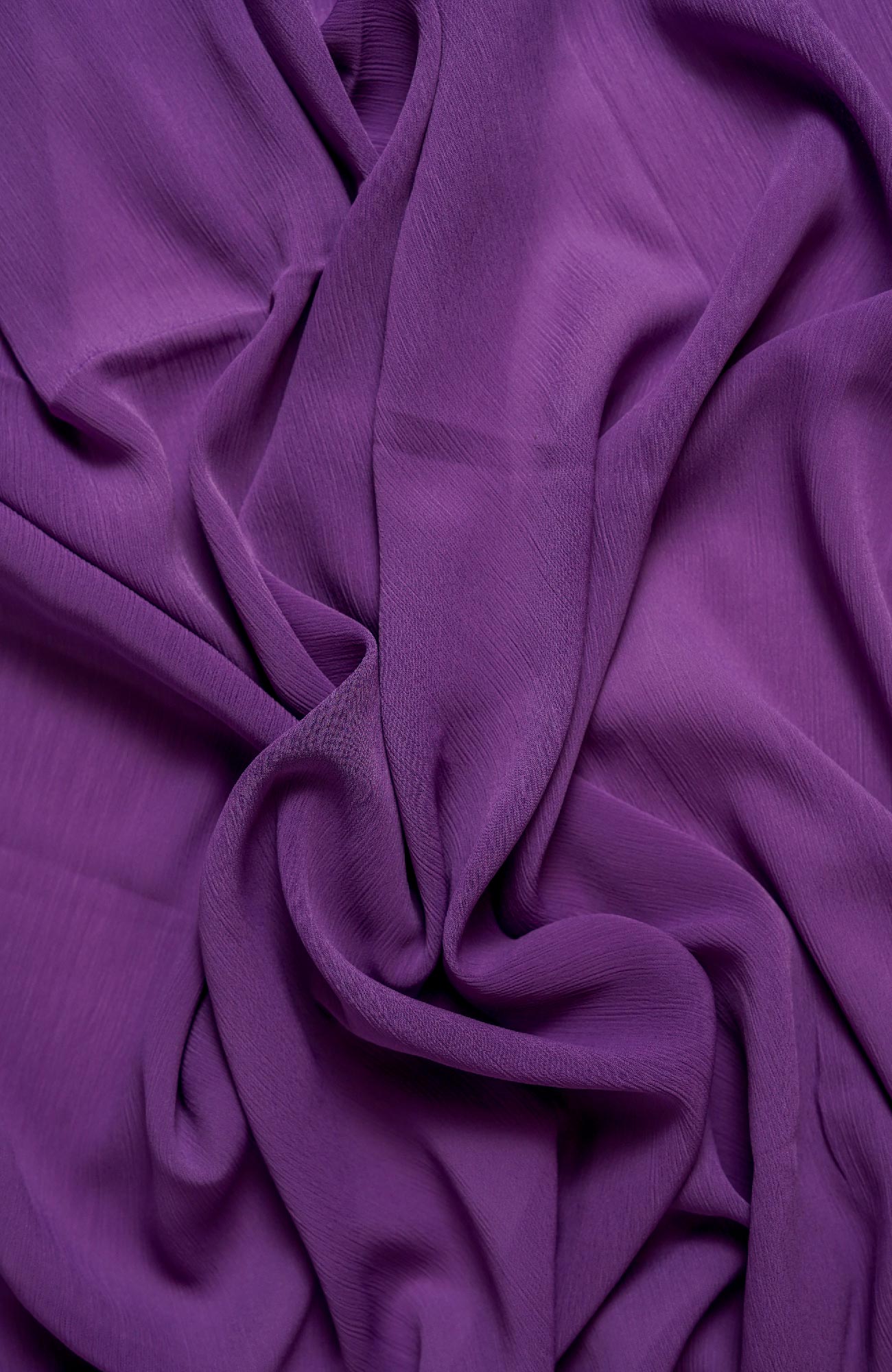 Crinkle matte Chiffon-Purple Lavender