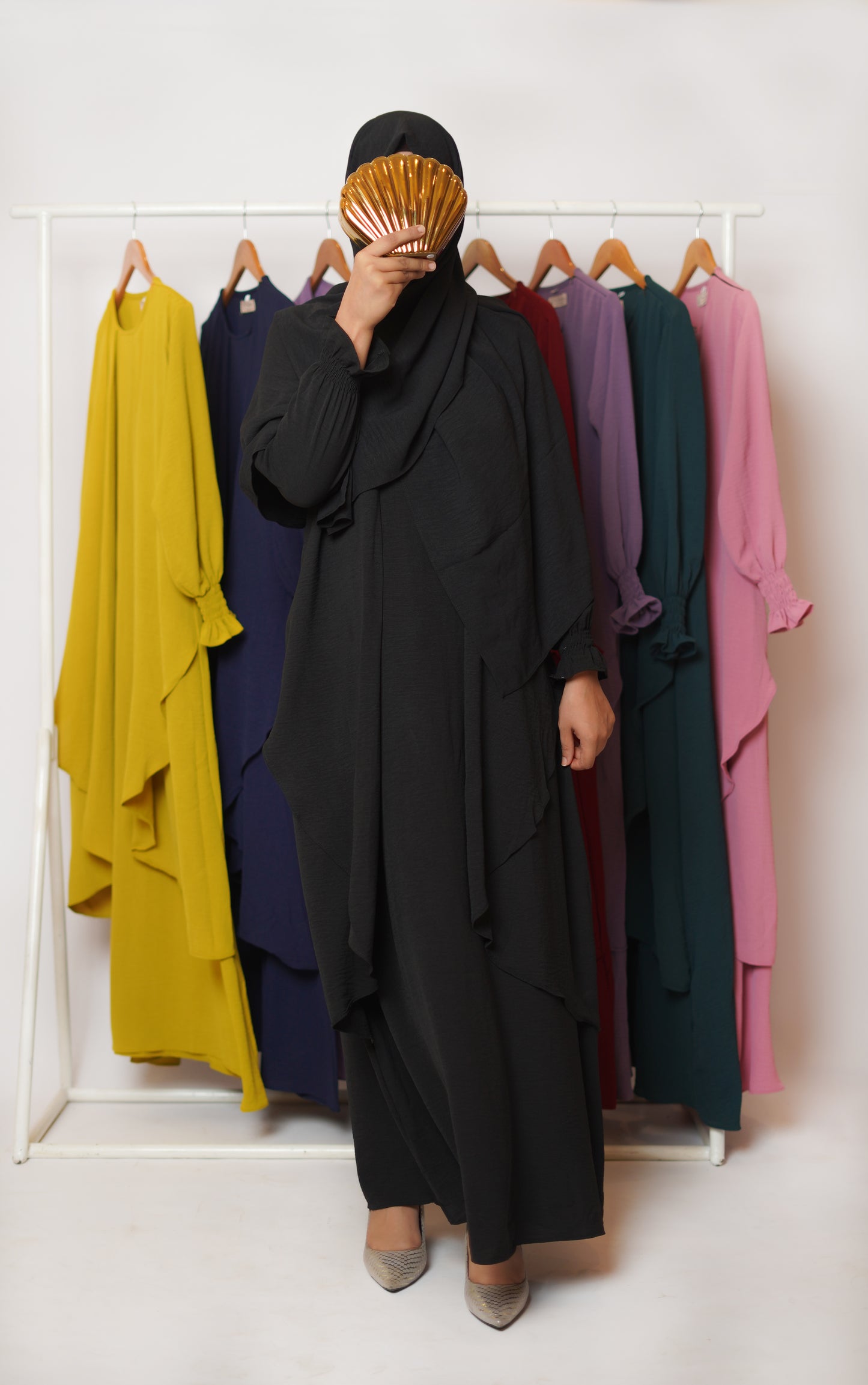 Serene Classic Abaya-Black