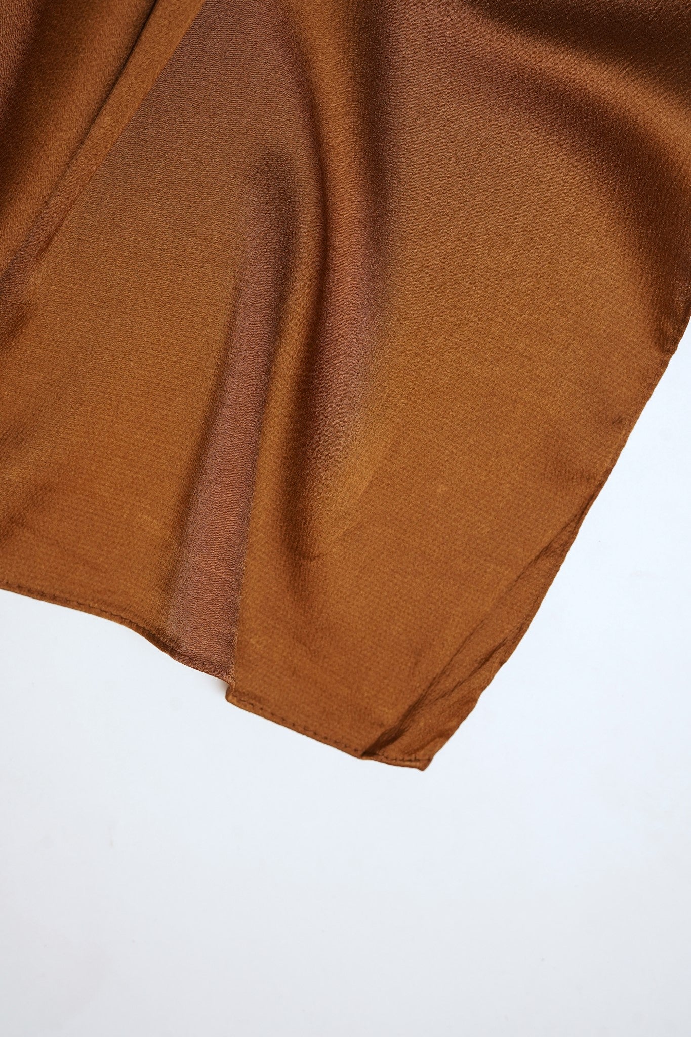 Luxe satin Silk-Copper