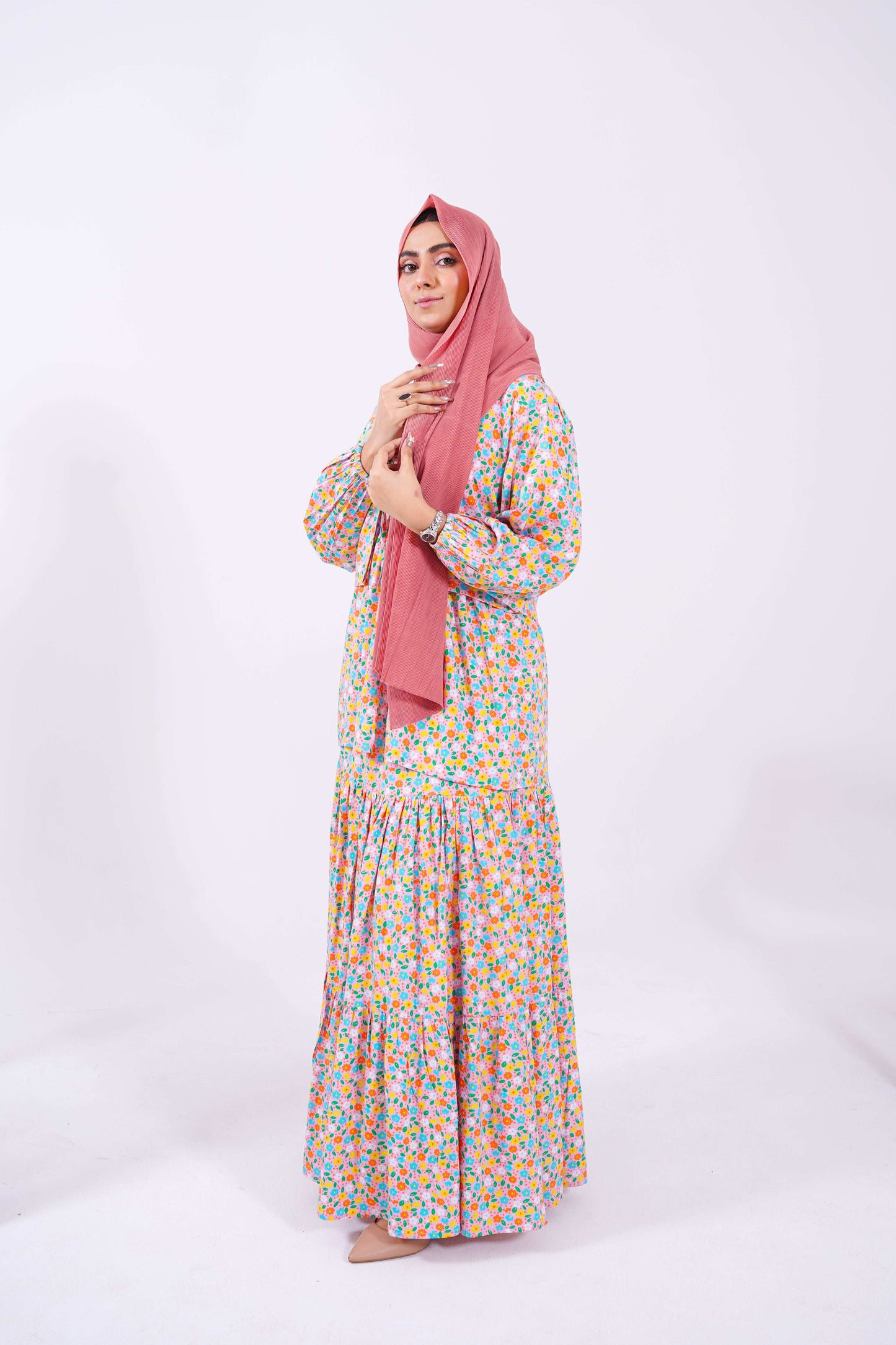 Spring Bloom Skirt Set