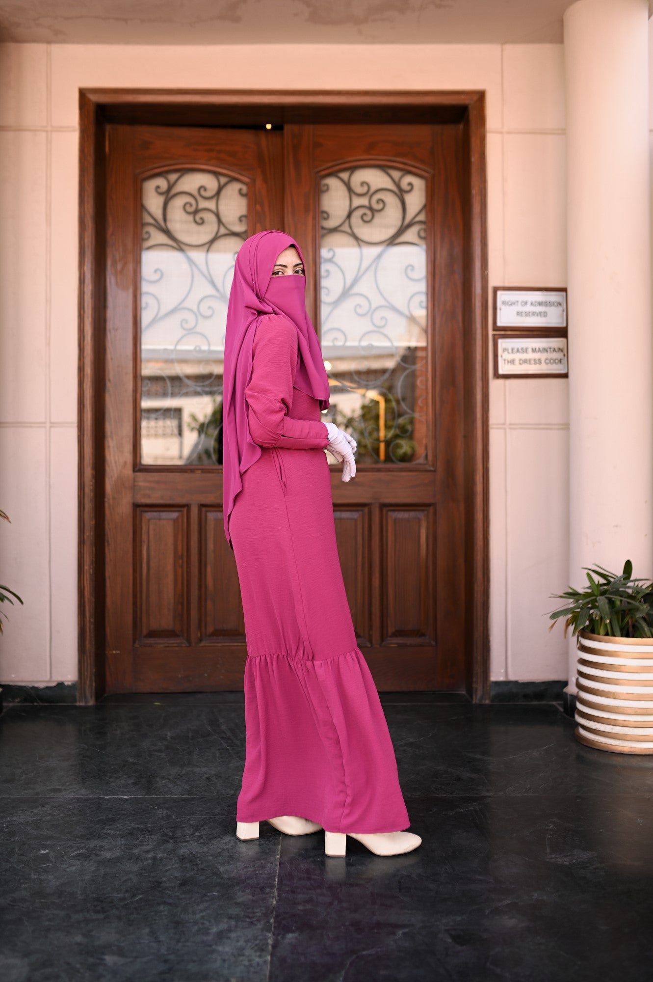 Daisy Maxi Dress - Pink Glow