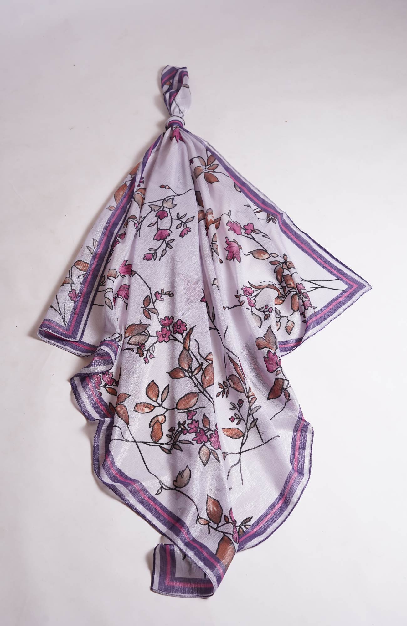Shimmer Floral Silk - Little Princess