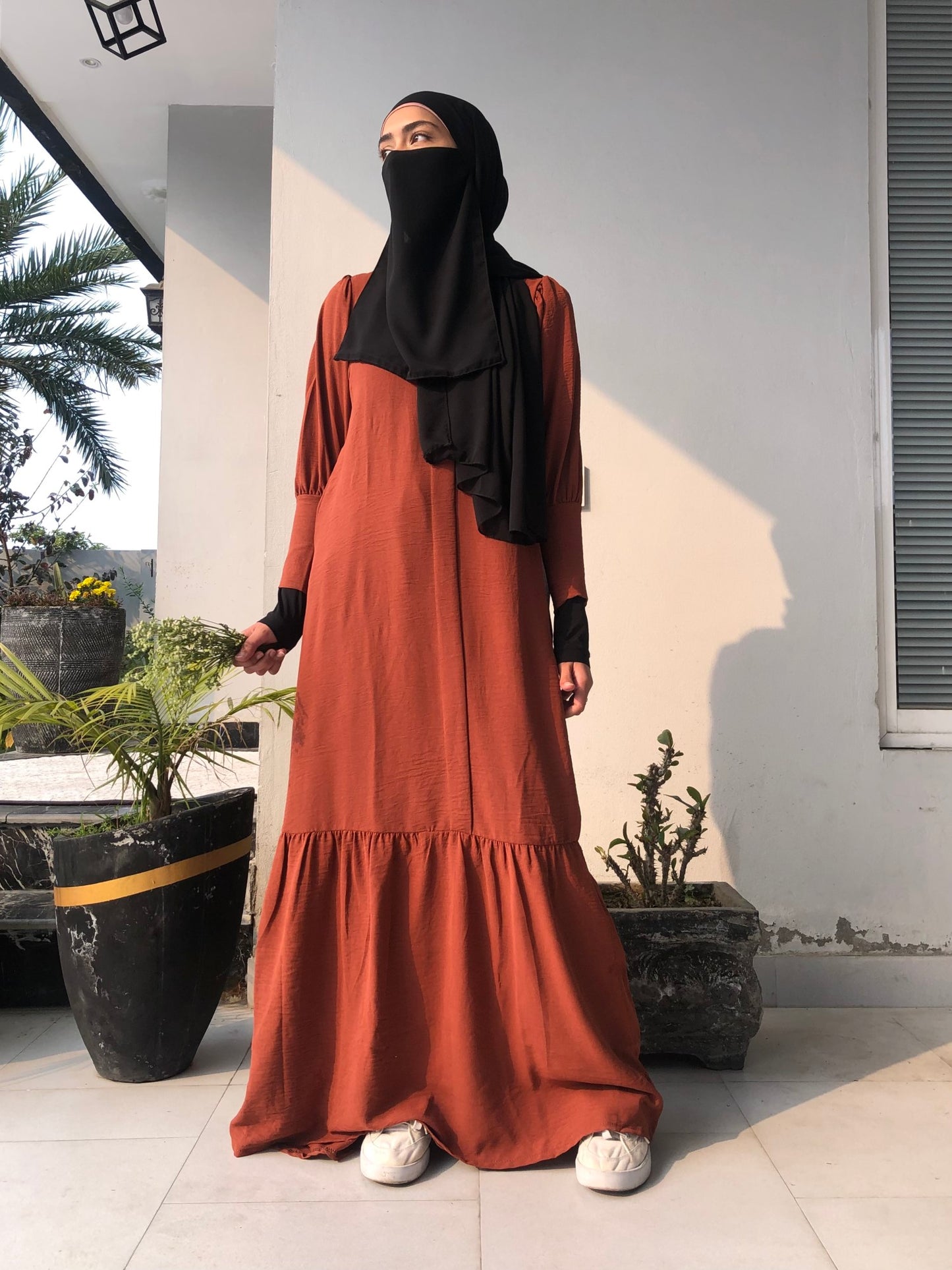 Daisy Maxi Dress - Peach