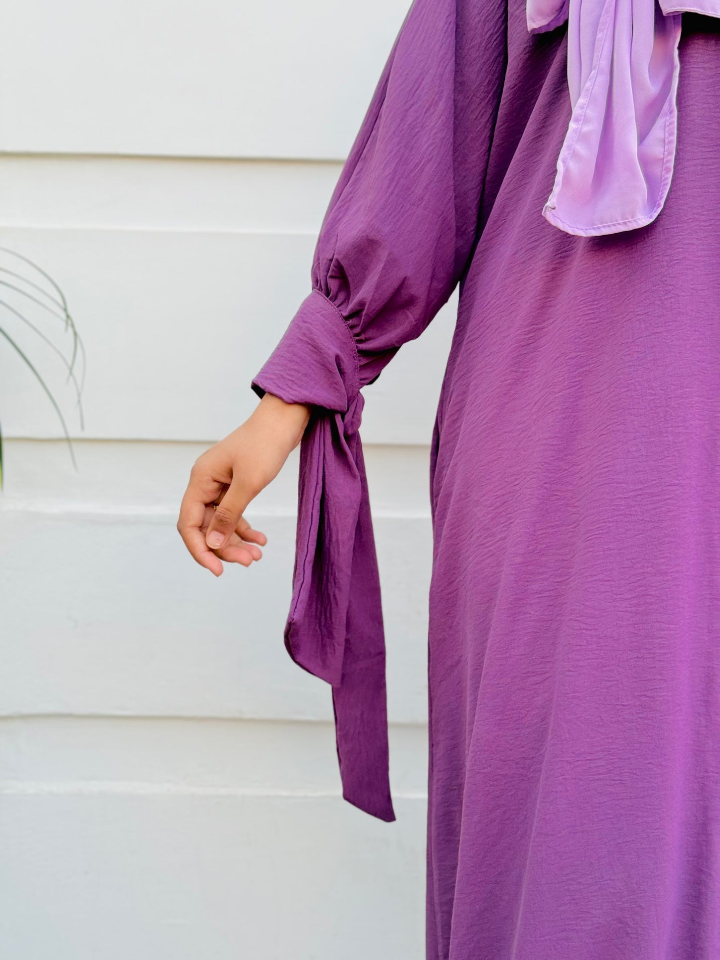 Marwah Abaya - Purple