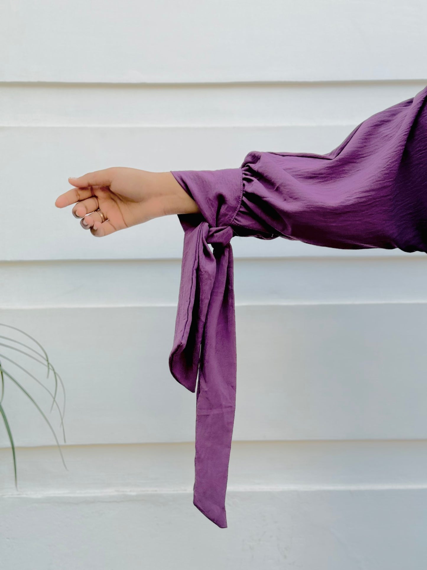 Marwah Abaya - Purple