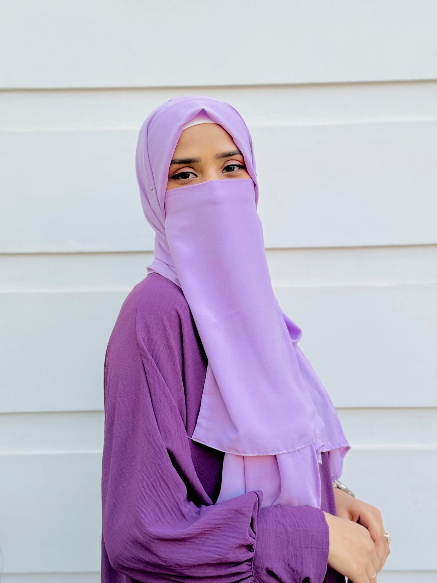 Marwah Abaya - Purple