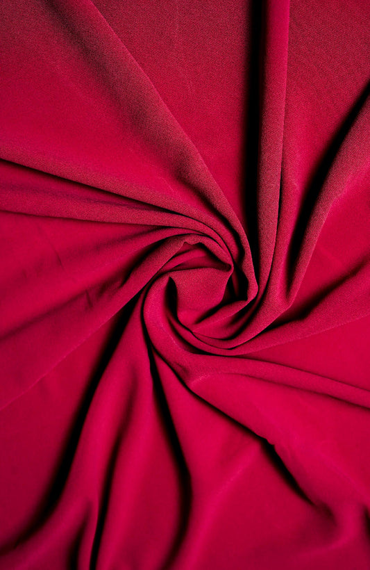 Malaysian Chiffon - Deep Pink