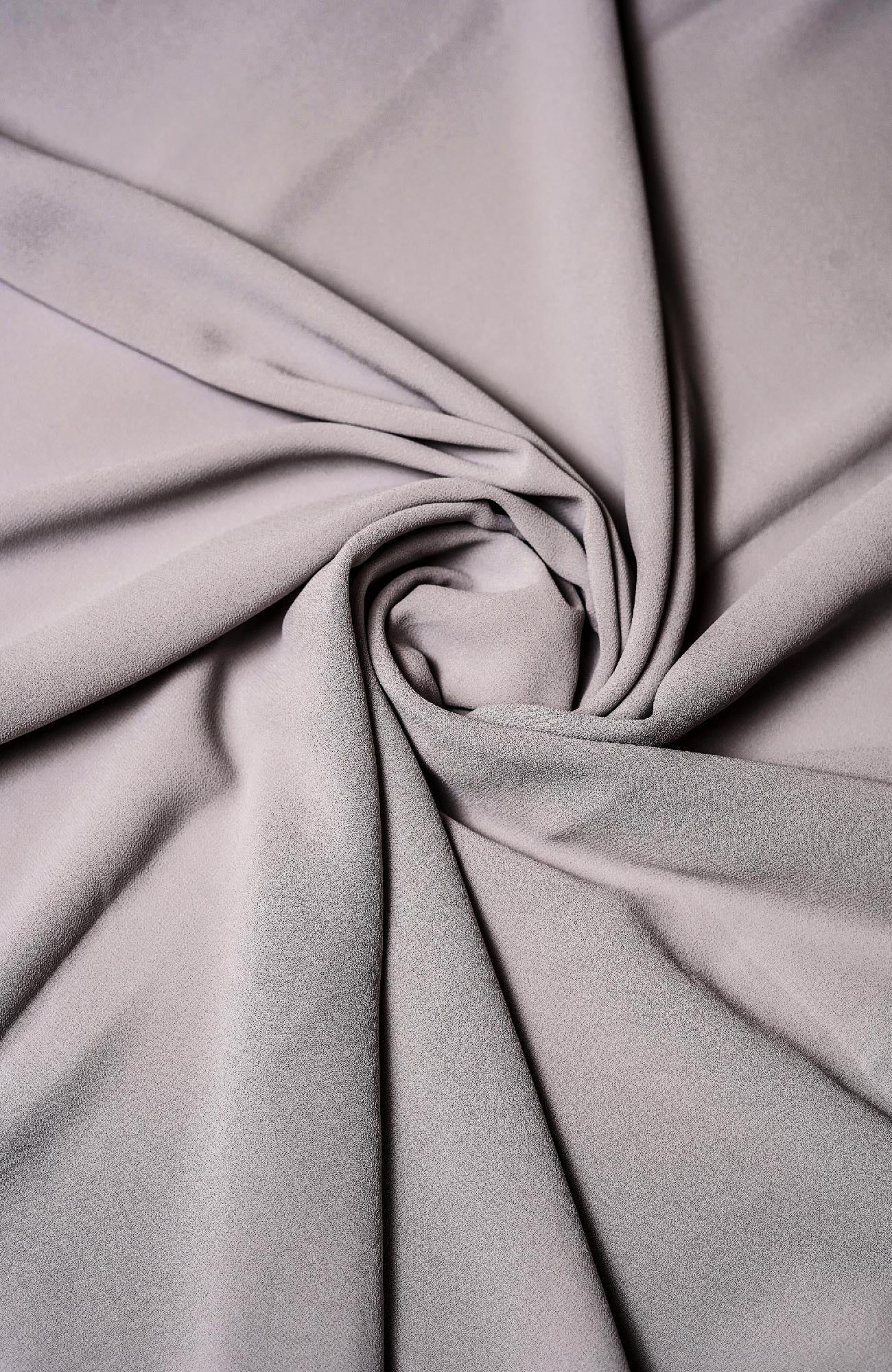 Malaysian Chiffon - Light Gray