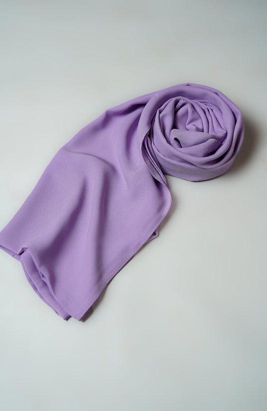 Mistique chiffon Silk-Lavender