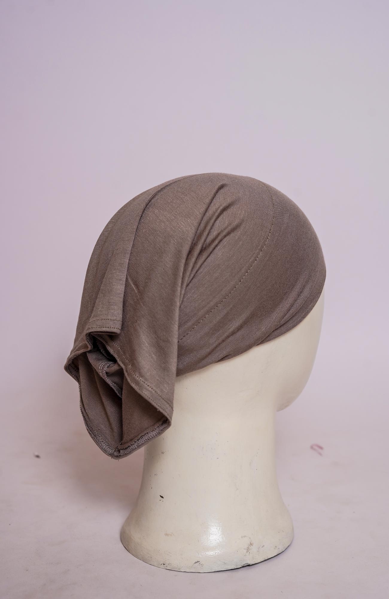 Plain Tube Hijab Cap - Mouse Gray