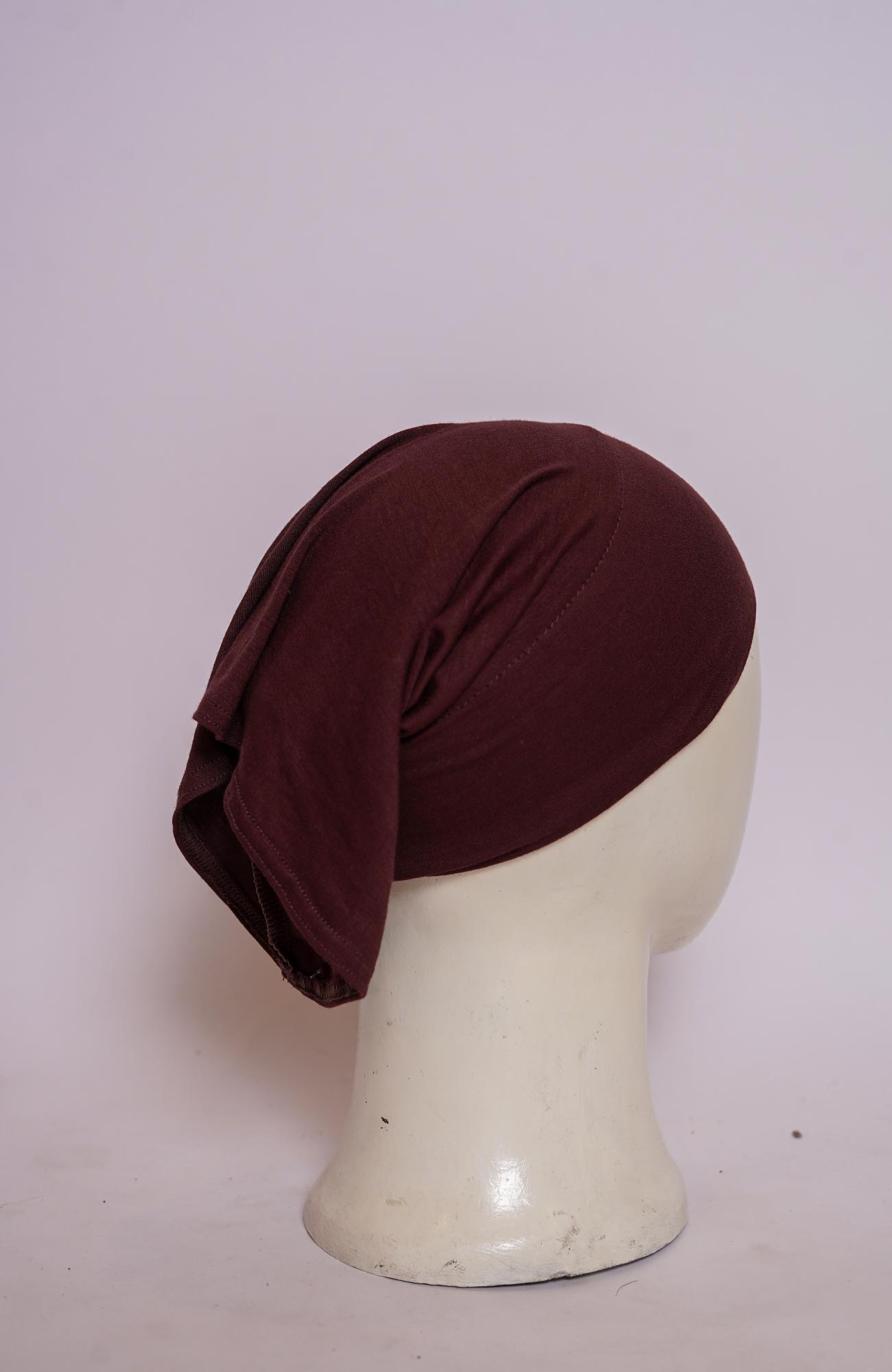 Plain Tube Hijab Cap - Sangria