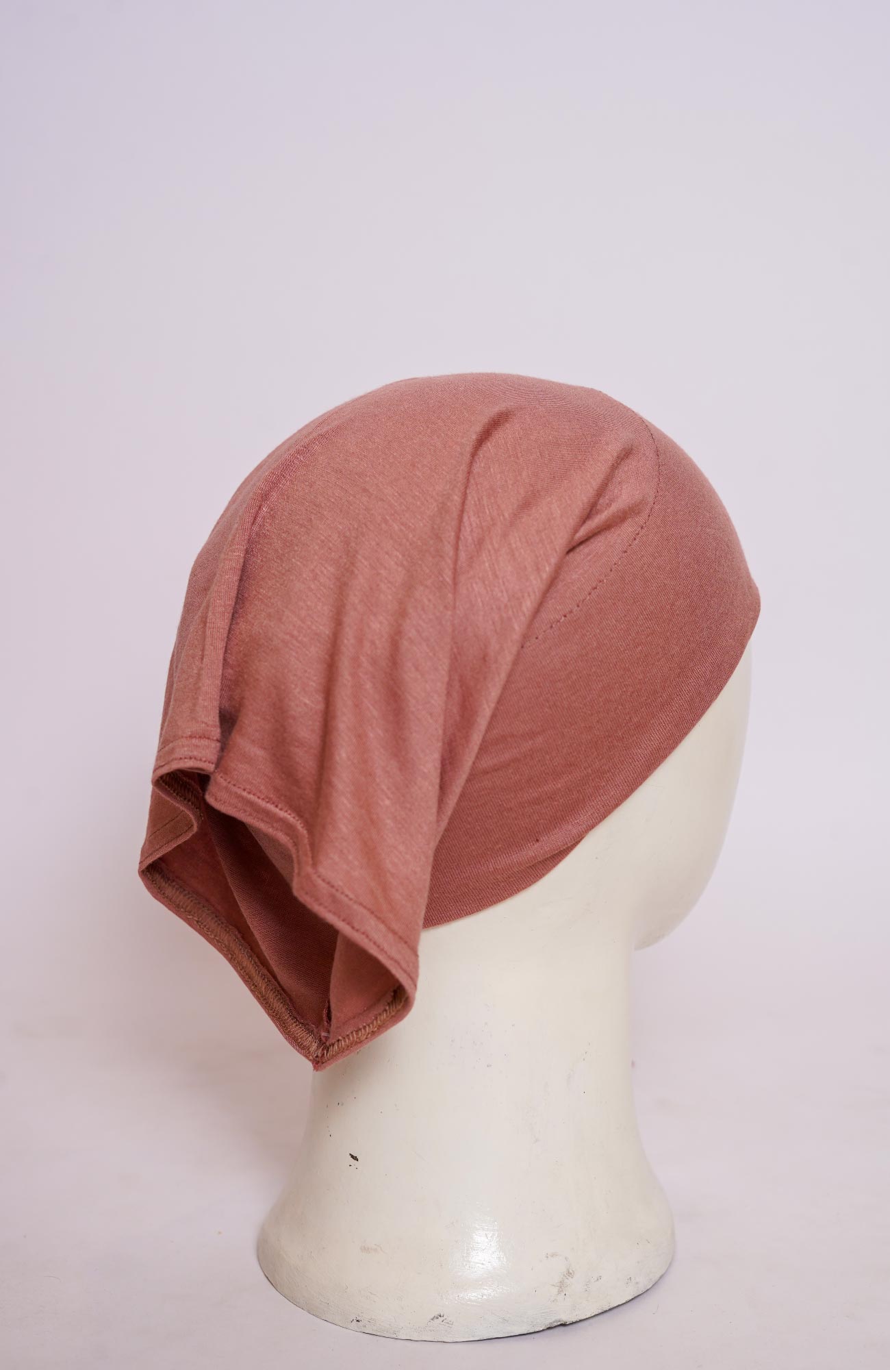 Plain Tube Hijab Cap - Terracotta