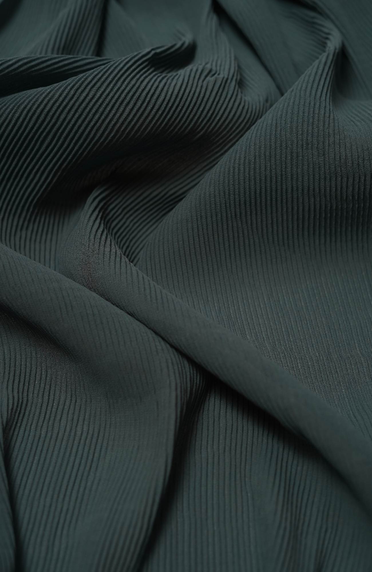 Pleated-Deep Teal