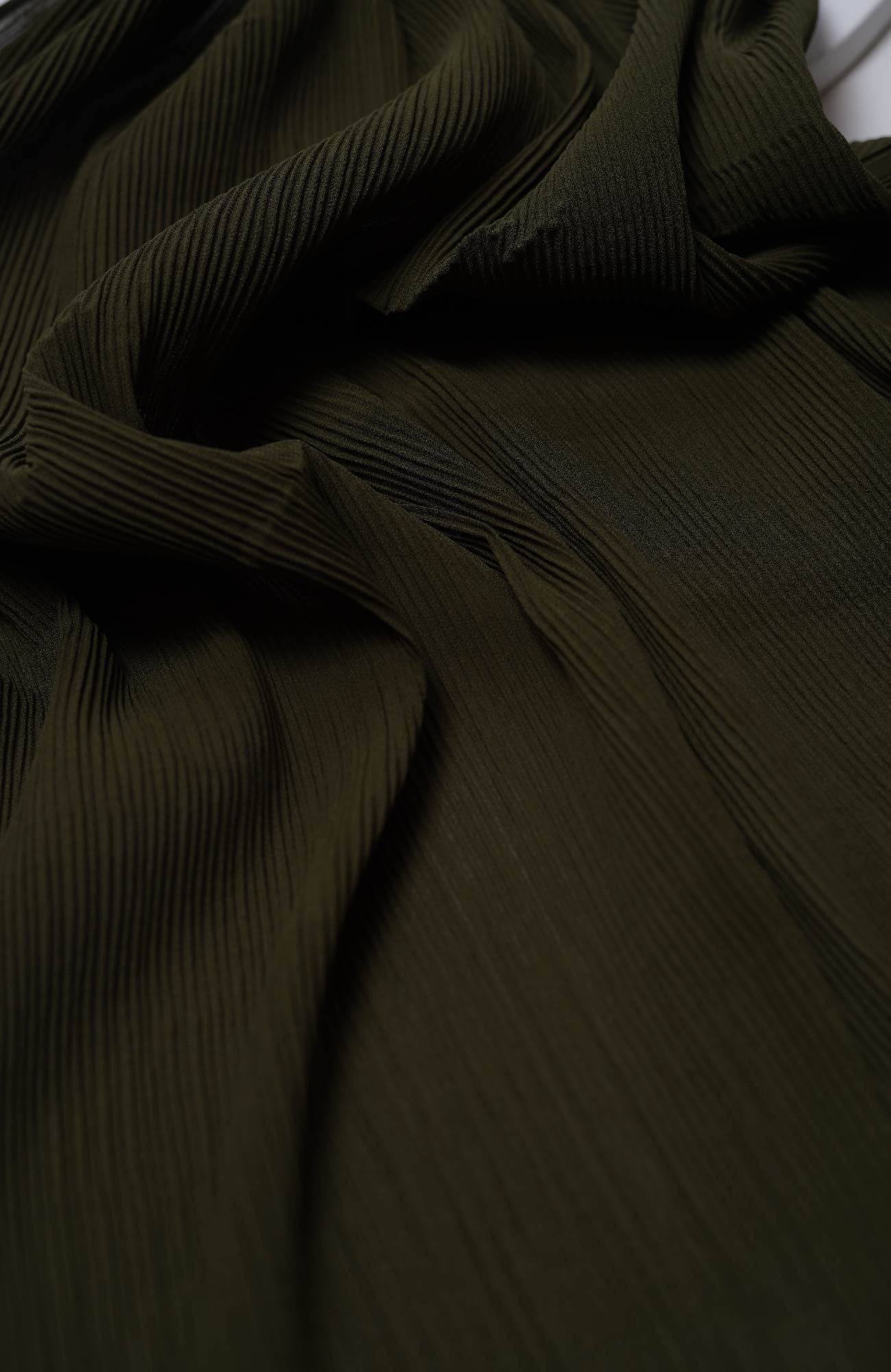 Pleated-Forest Green