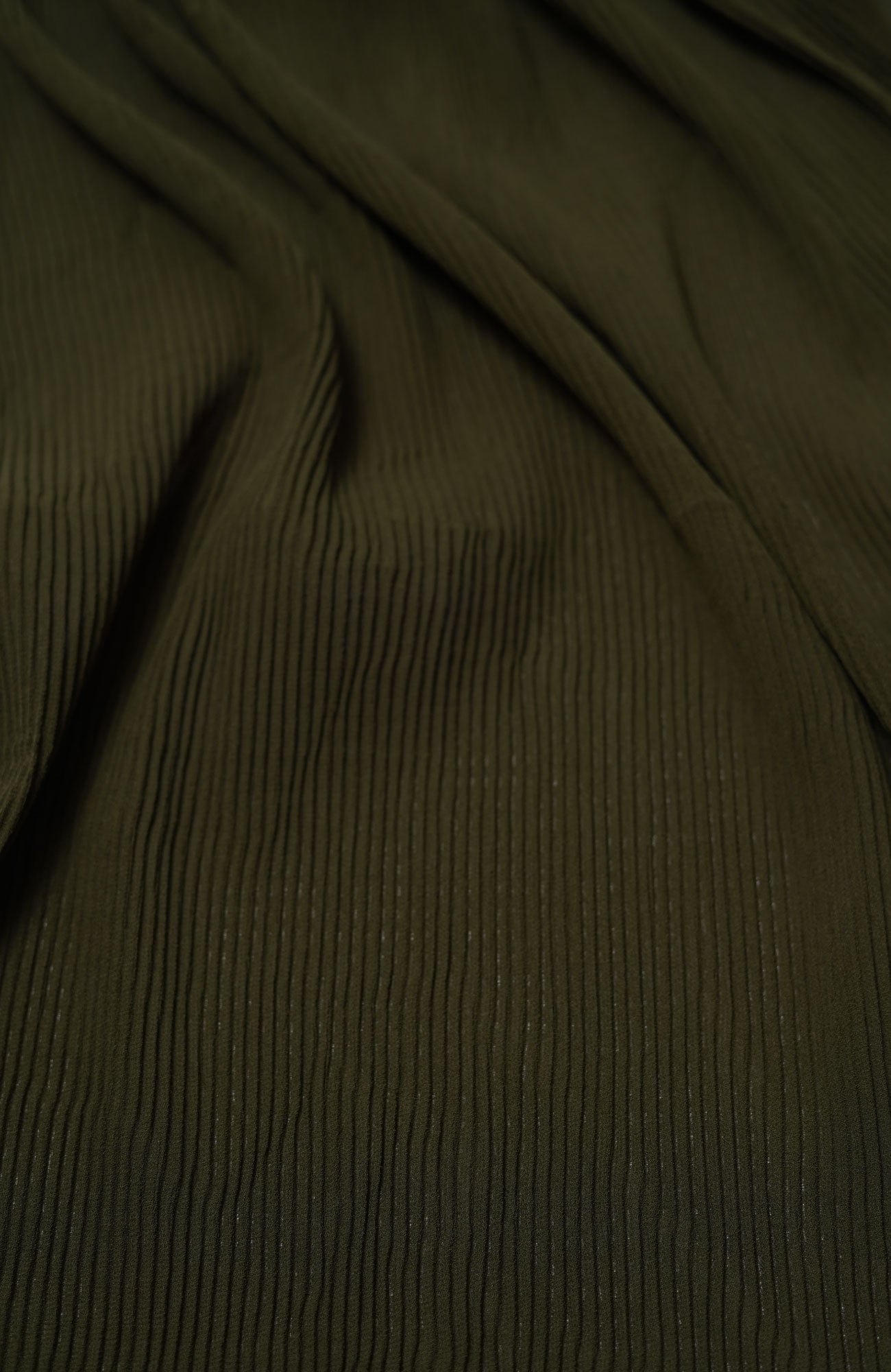 Pleated-Forest Green