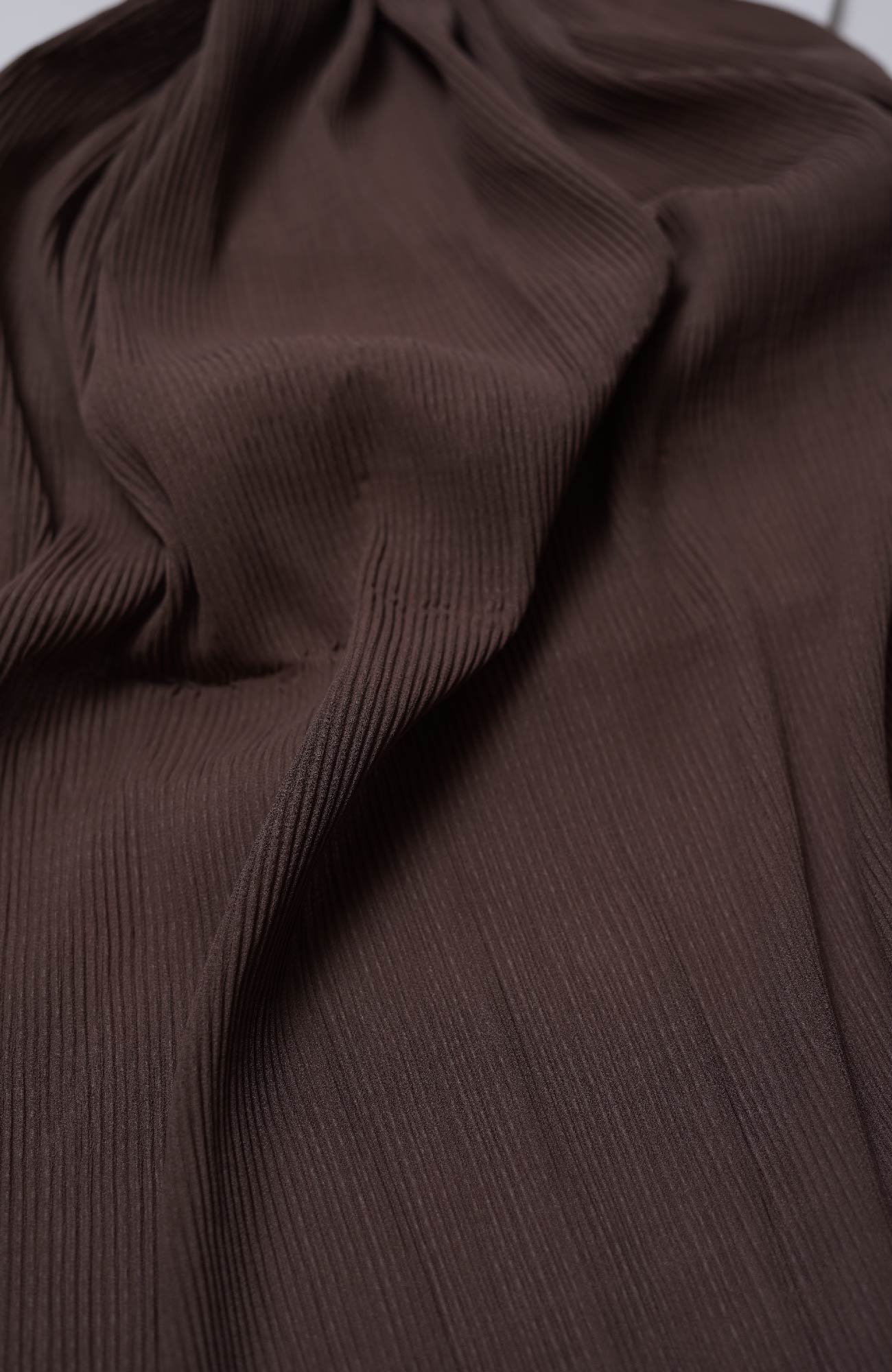 Pleated-Grey Brown