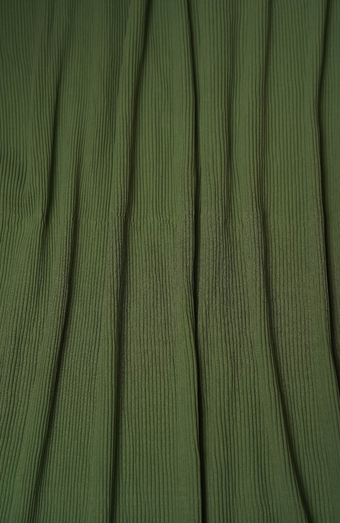 Pleated-Moss Green