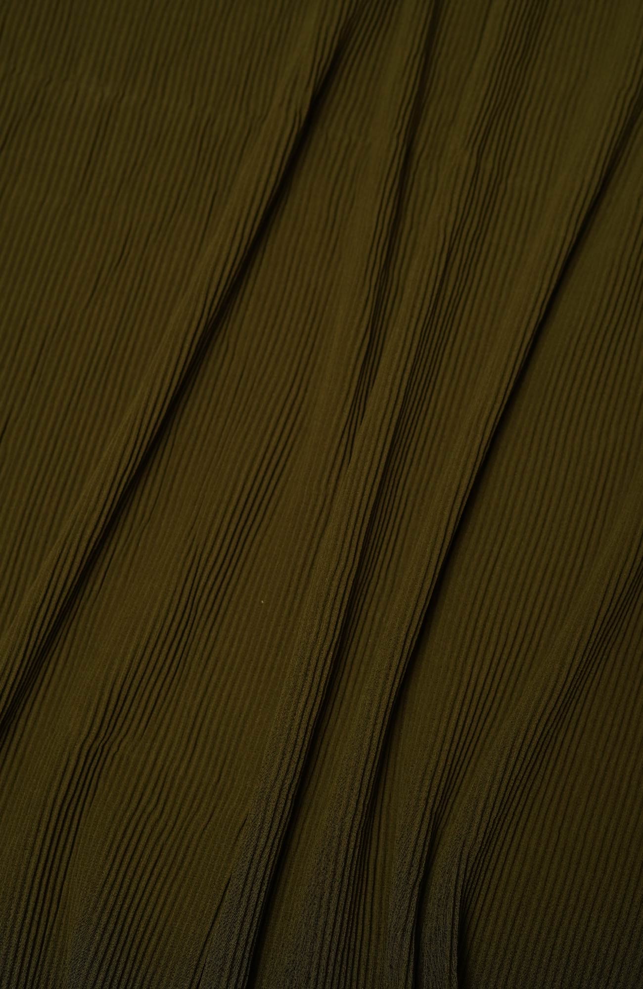Pleated-Olive Green