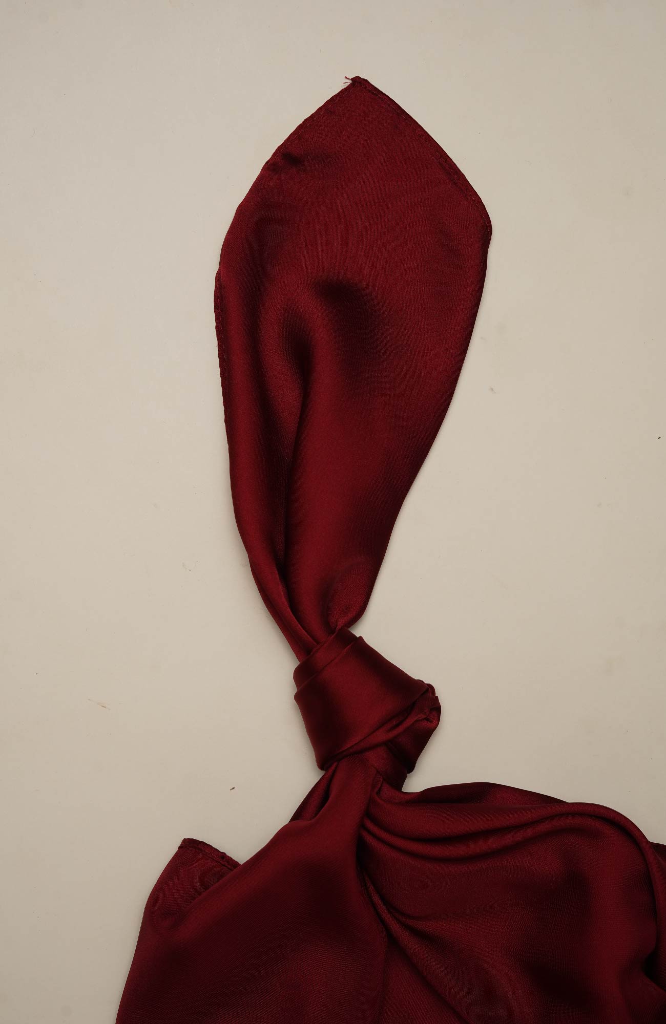 Premium silk Hijab-Maroon