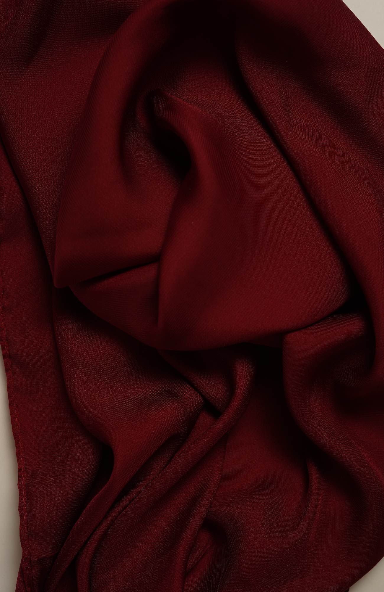 Premium silk Hijab-Maroon