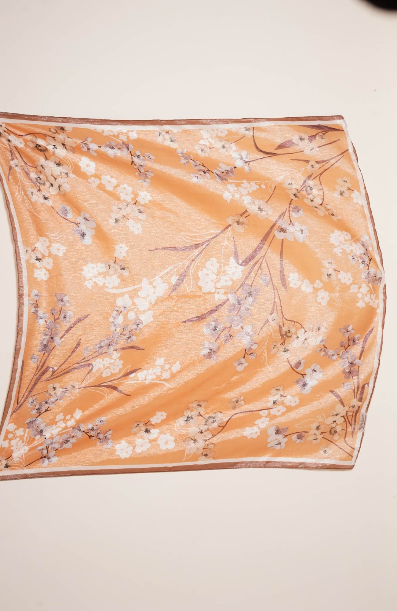 Shimmer Floral Silk - Pina