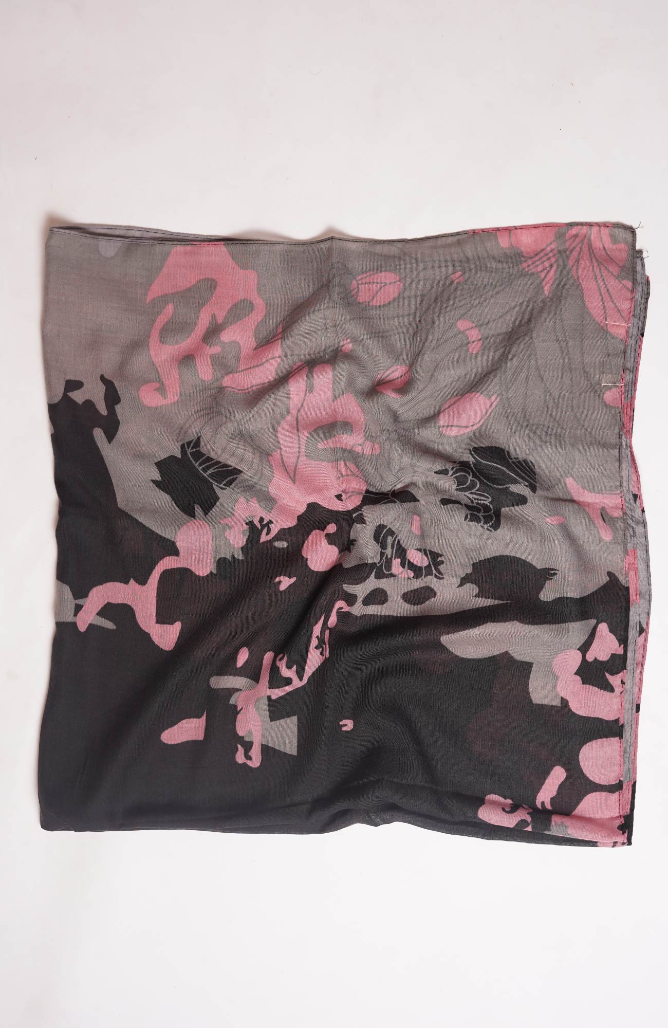 Square Lawn Printed - Florence Black