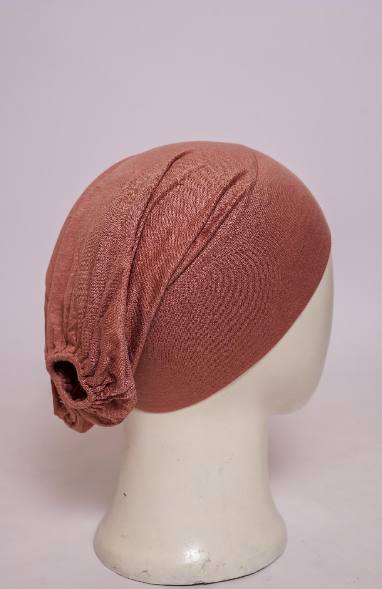 Tube Underscarf-Dark Salmon