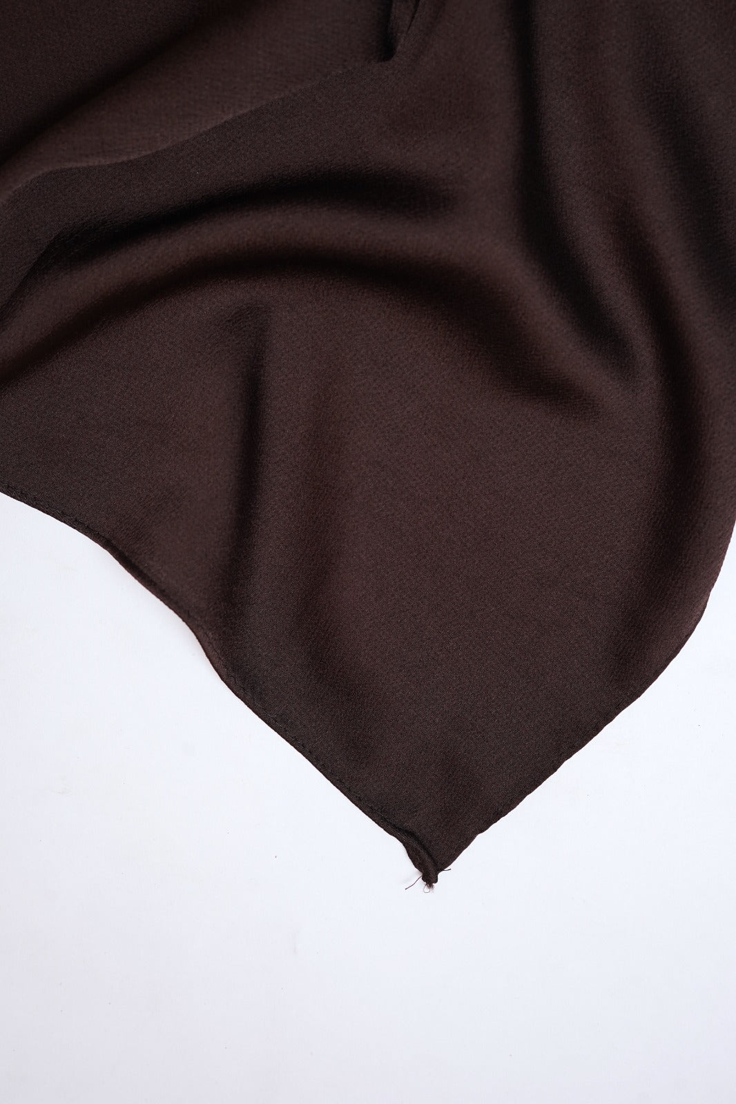 Luxe satin Silk-Chocolate brown