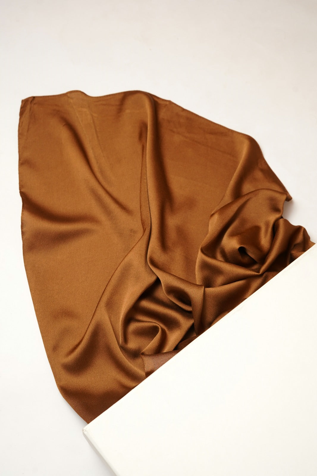 Luxe satin Silk-Copper