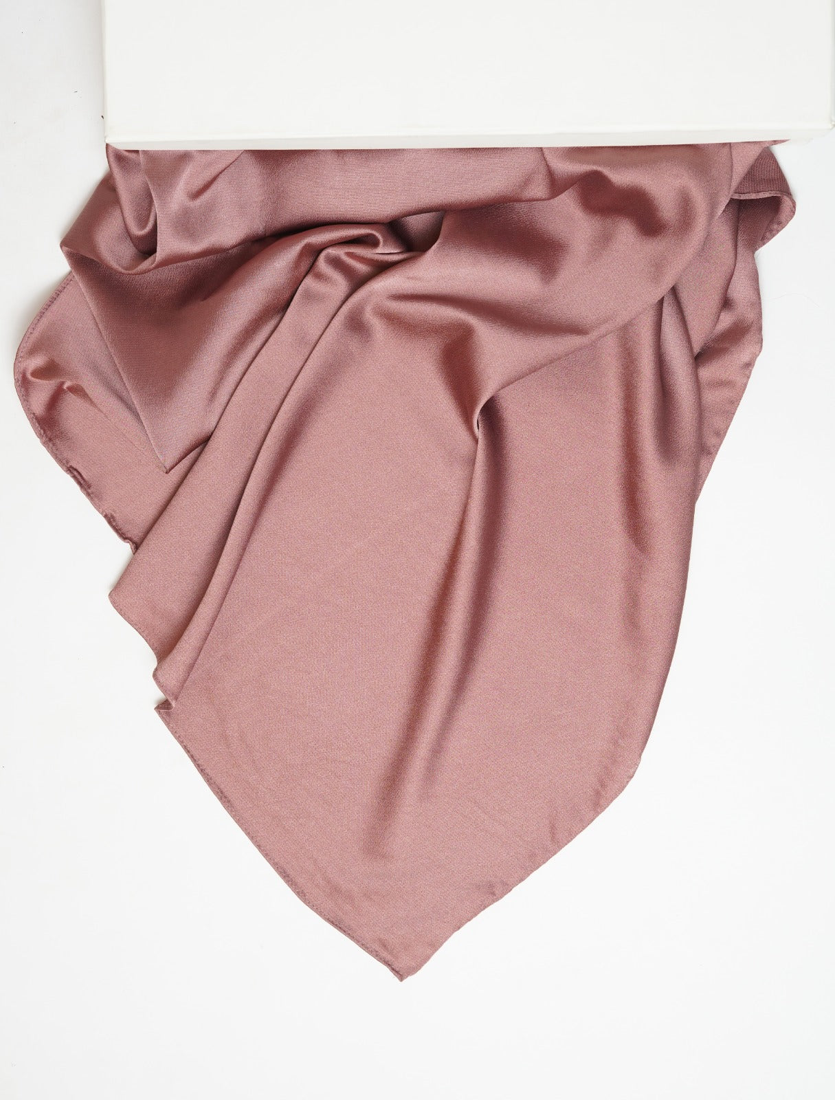Luxe satin Silk-Dark peach