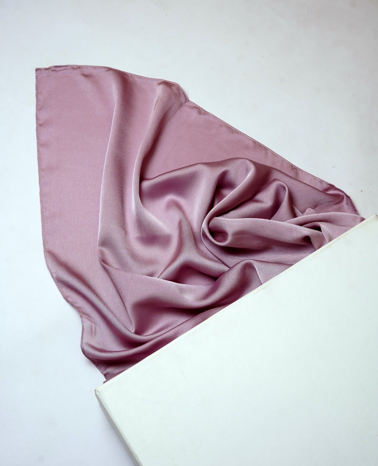 Luxe satin Silk-Old Mauve