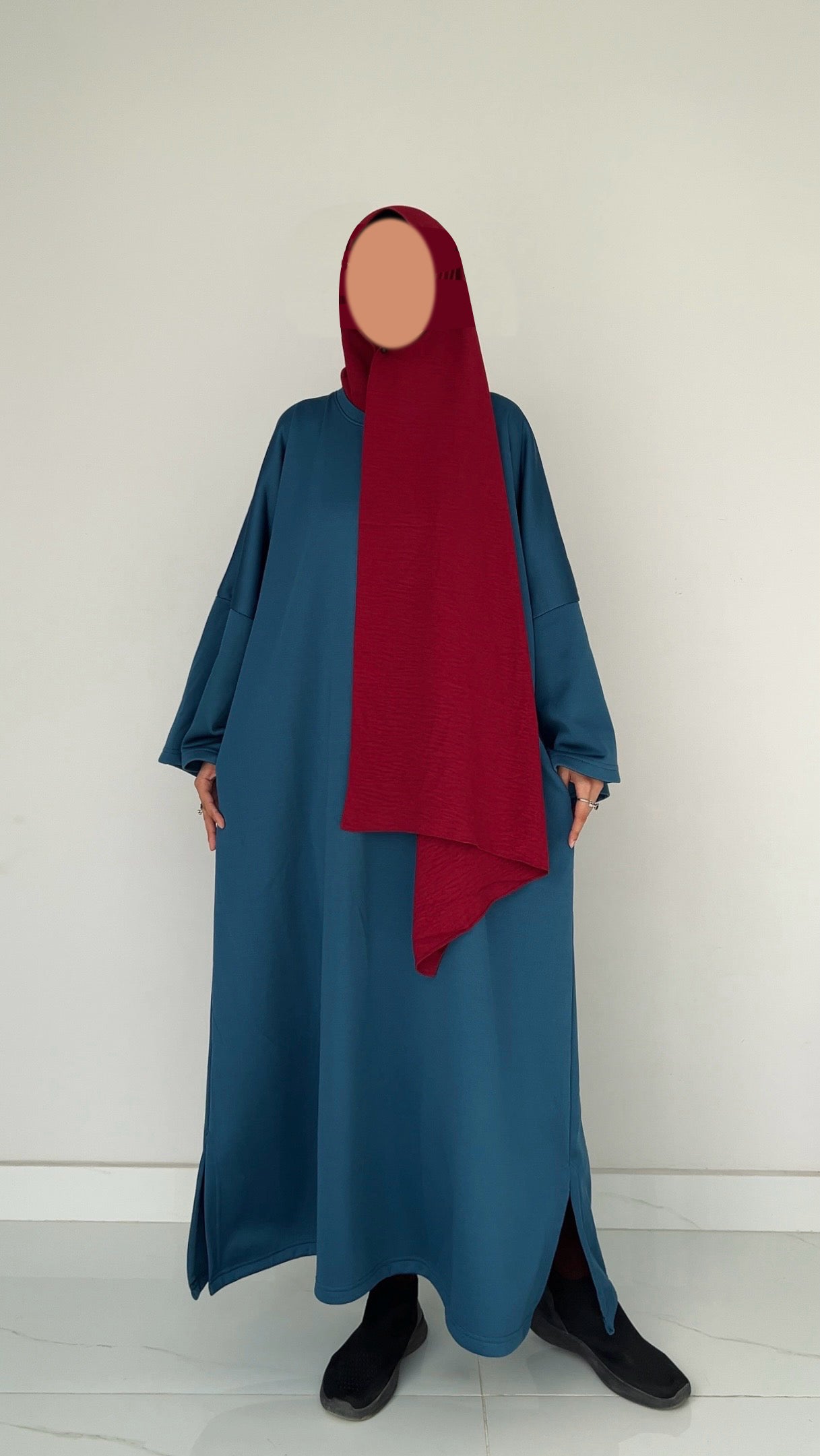 ÈLEGANTE ABAYA - ZINC