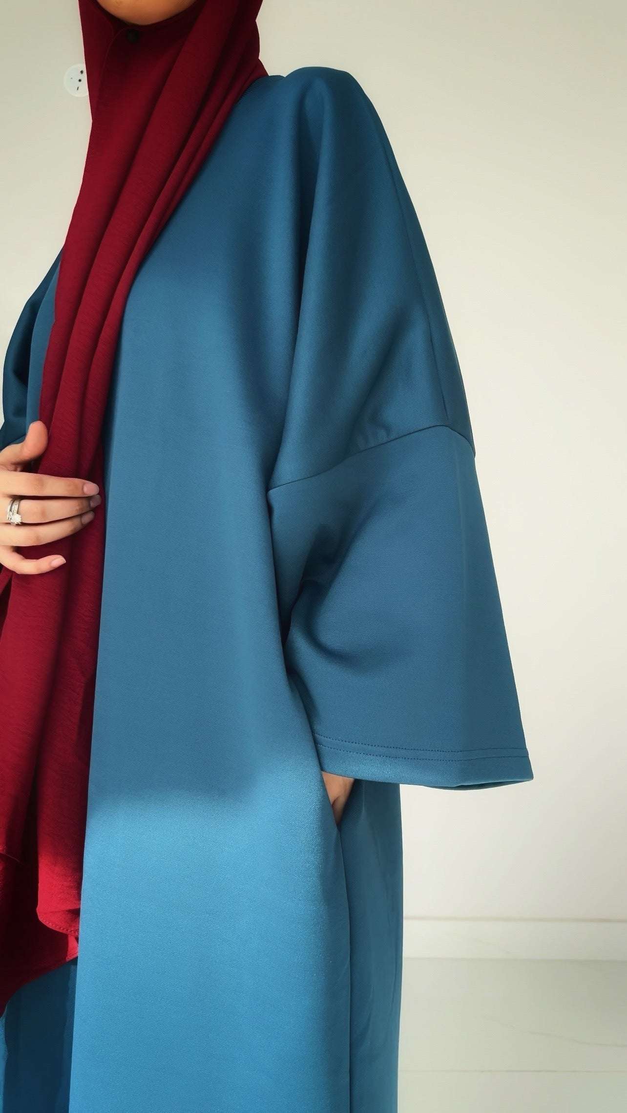 ÈLEGANTE ABAYA - ZINC