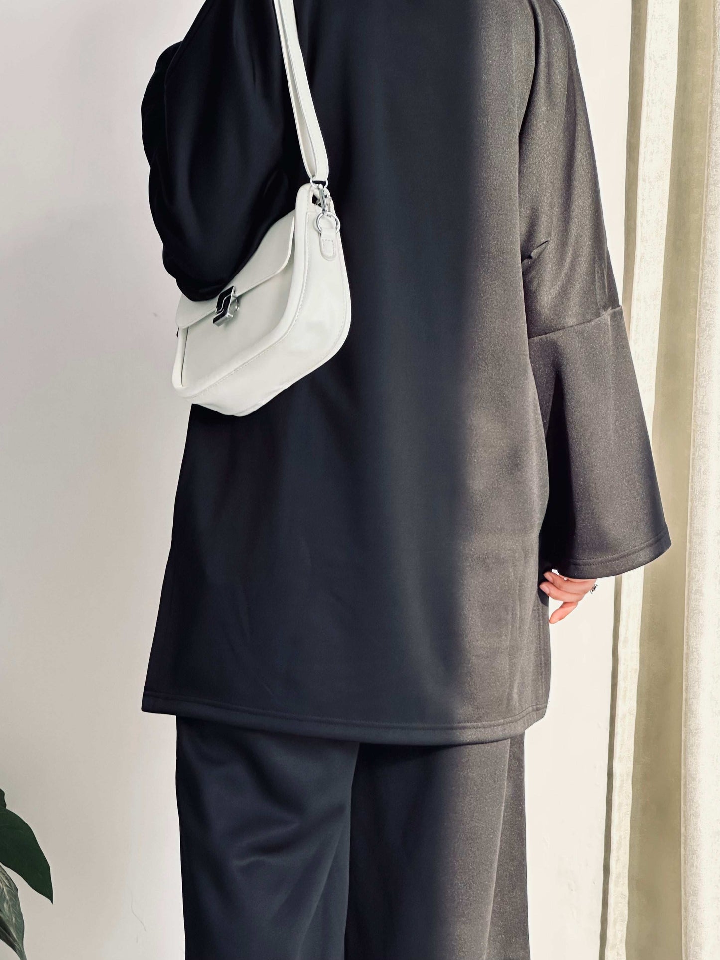 BASIQUE CO-ORD SET - BLACK