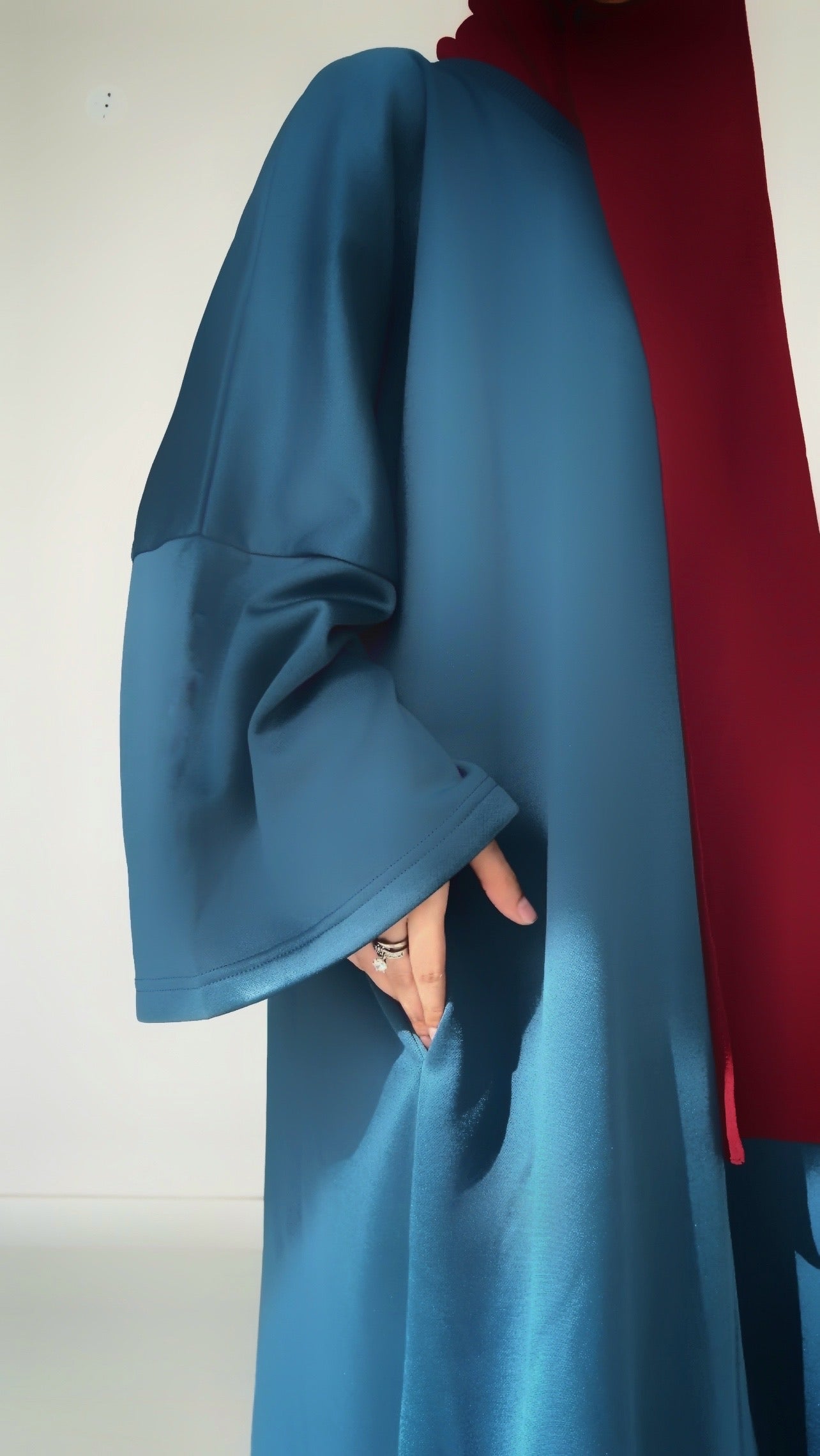 ÈLEGANTE ABAYA - ZINC