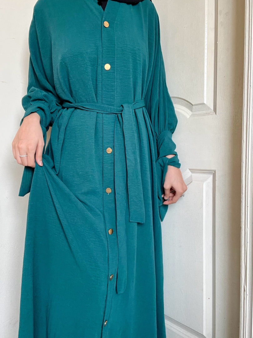 Marwah Abaya - Teal