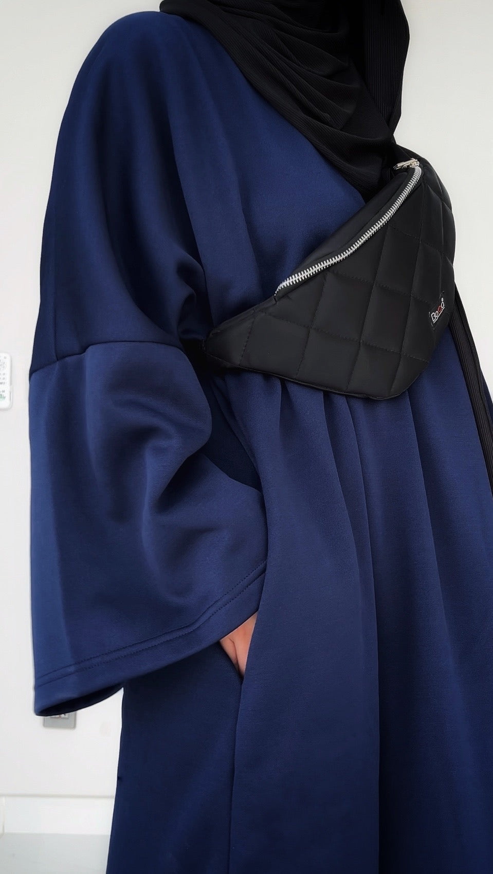 ÈLEGANTE ABAYA - DARK BLUE