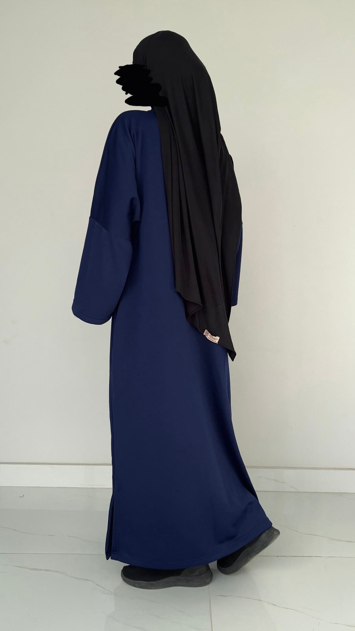 ÈLEGANTE ABAYA - DARK BLUE