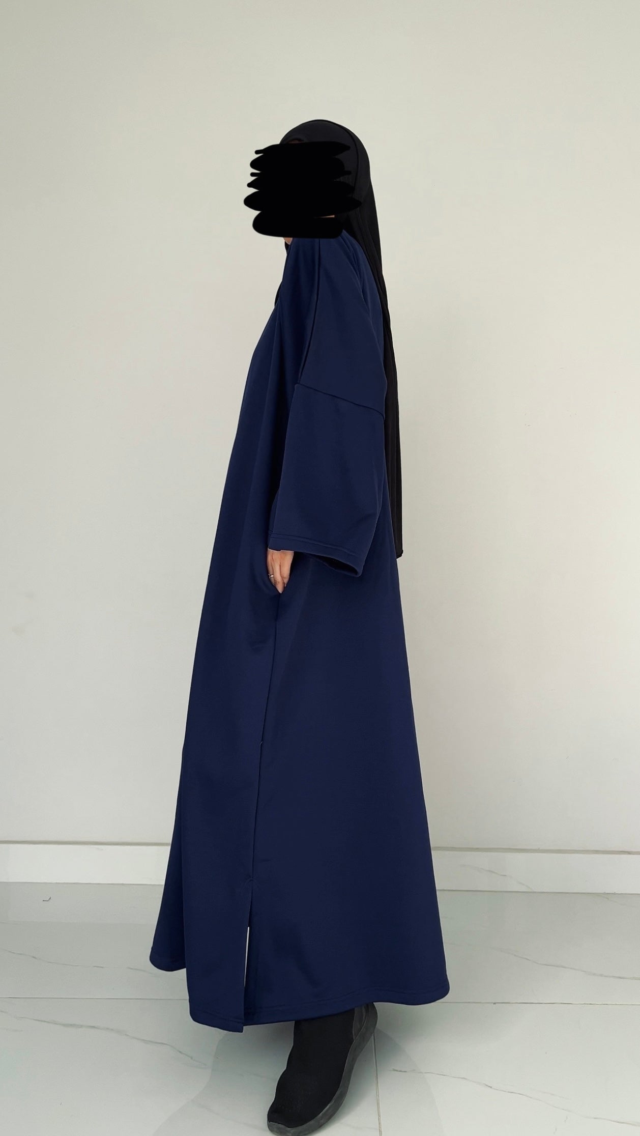 ÈLEGANTE ABAYA - DARK BLUE
