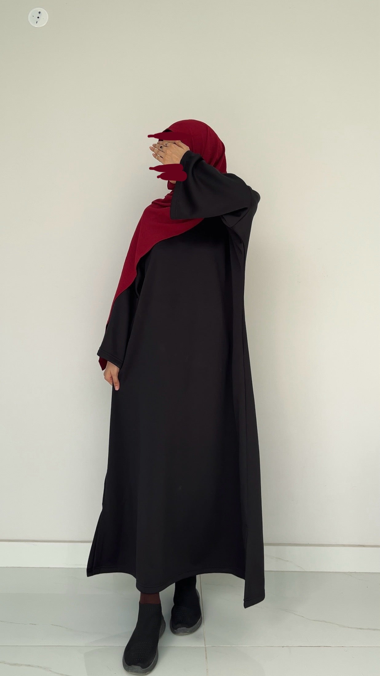 ÈLEGANTE ABAYA - BLACK