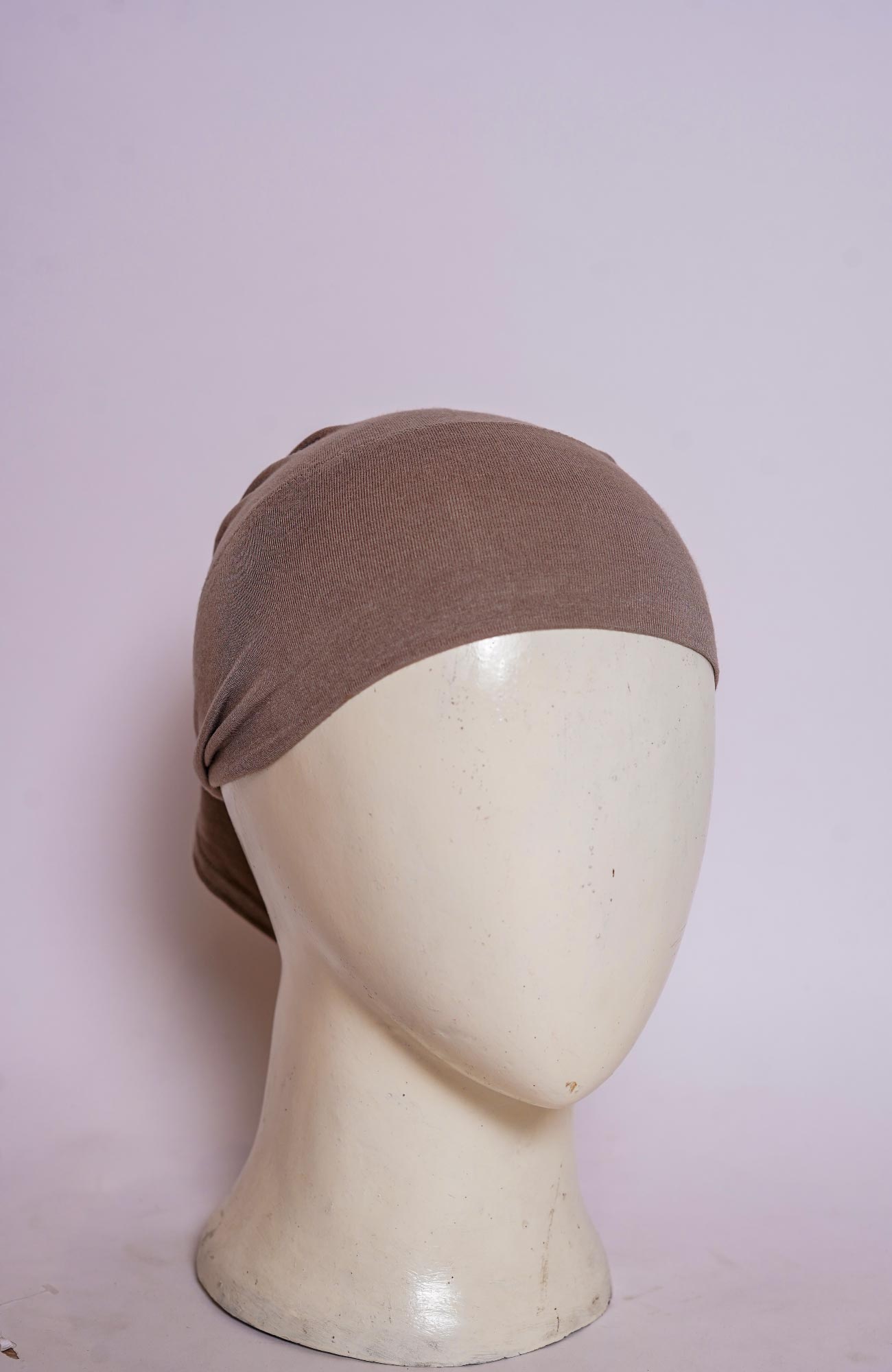 Plain Tube Hijab Cap - Mouse Gray