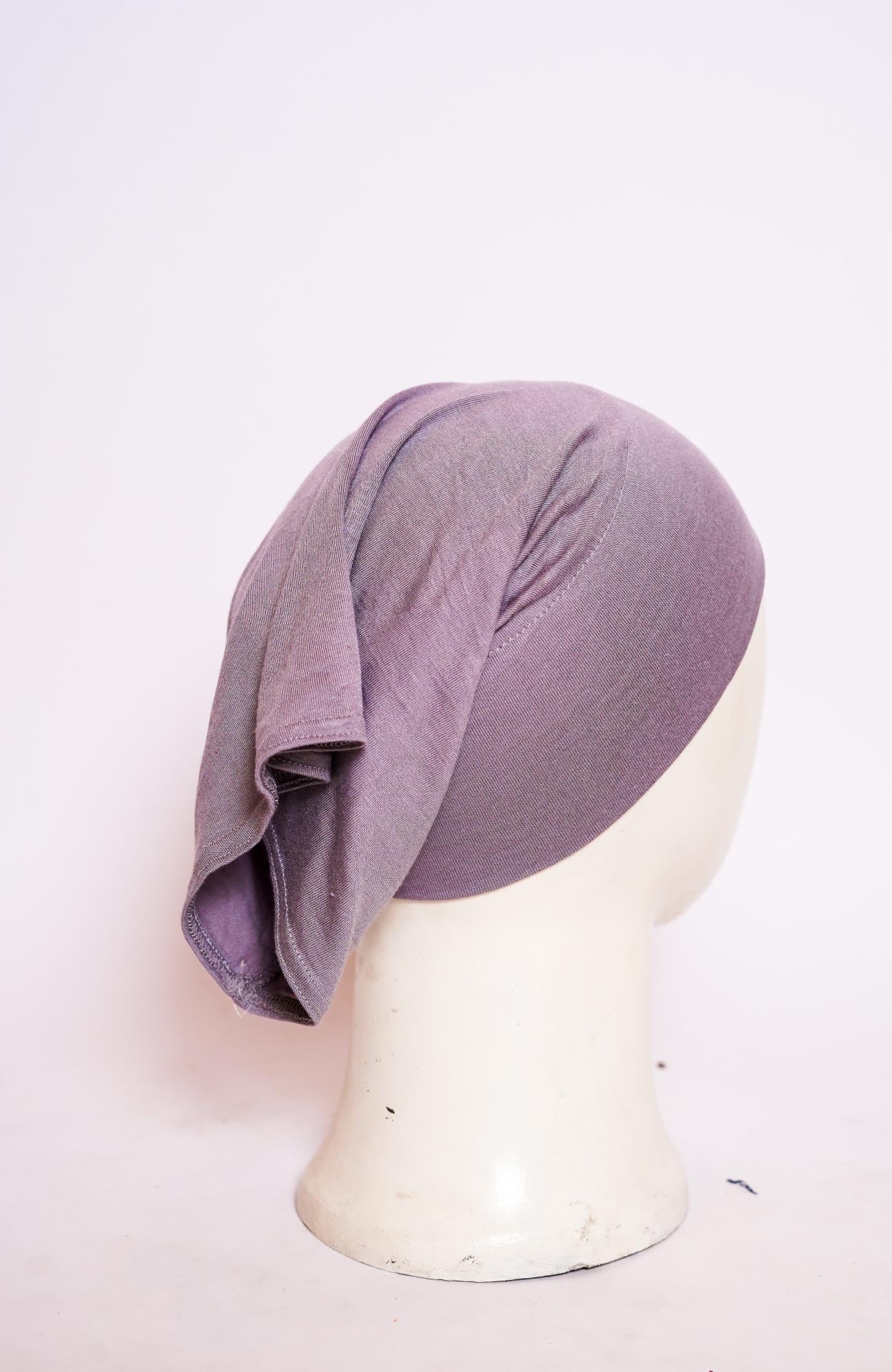Plain Tube Hijab Cap - Lavender Purple
