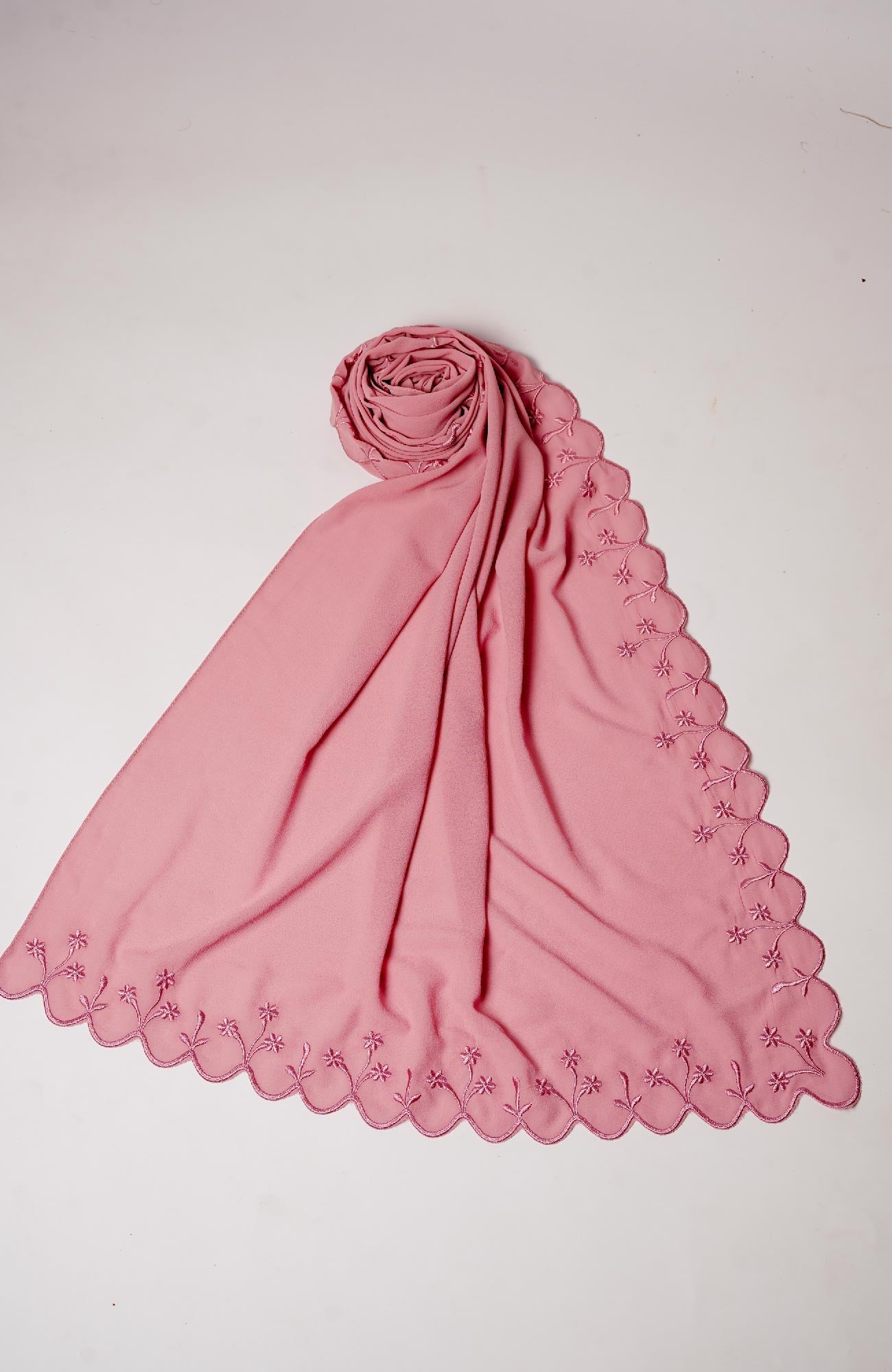 Sulam Embroidered Hijab - Charm