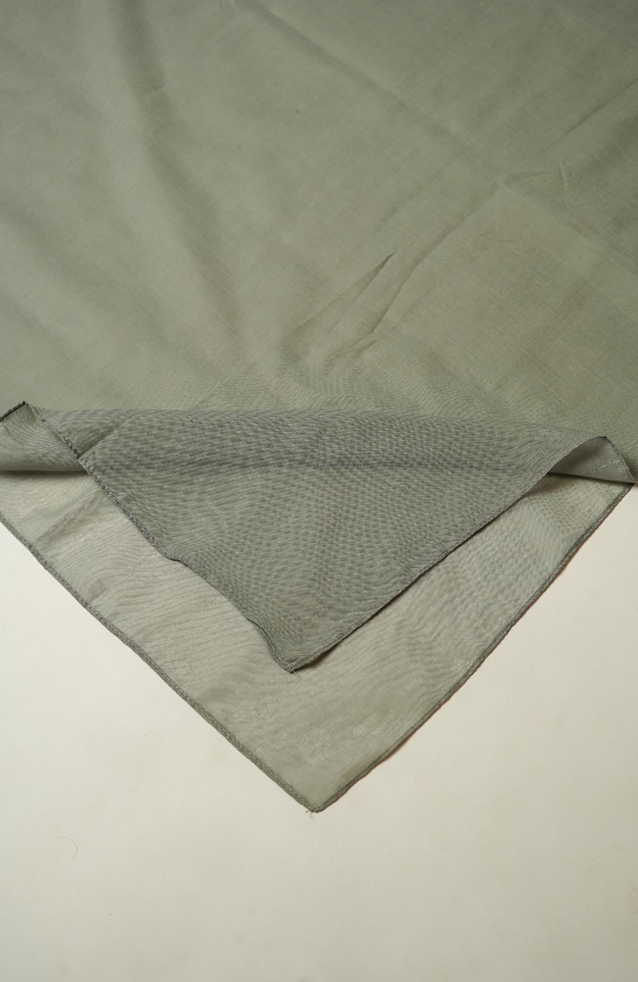 Airy Cotton Hijab-Green Milieu