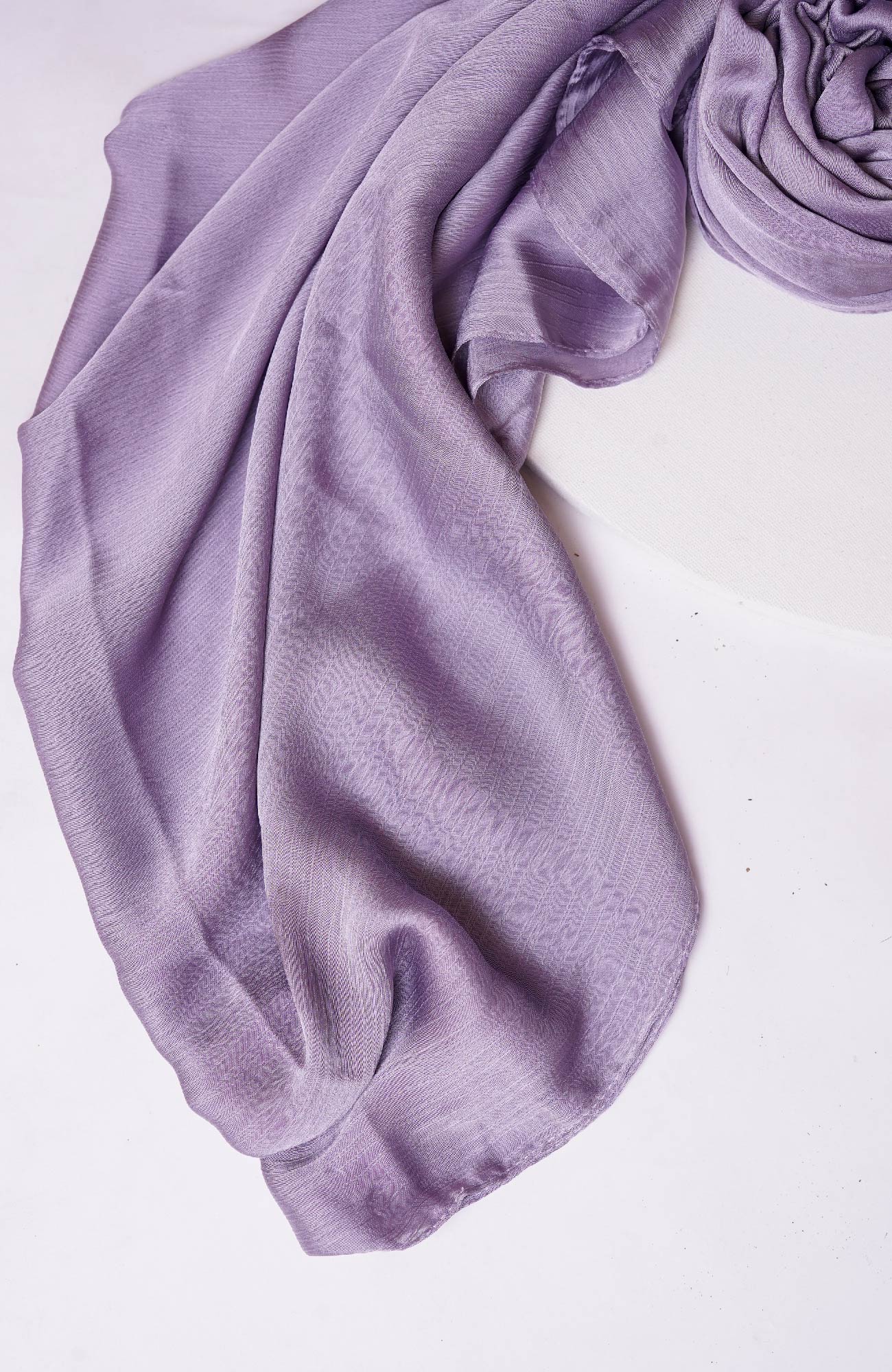 Luxe Crinkle Silk - Heather