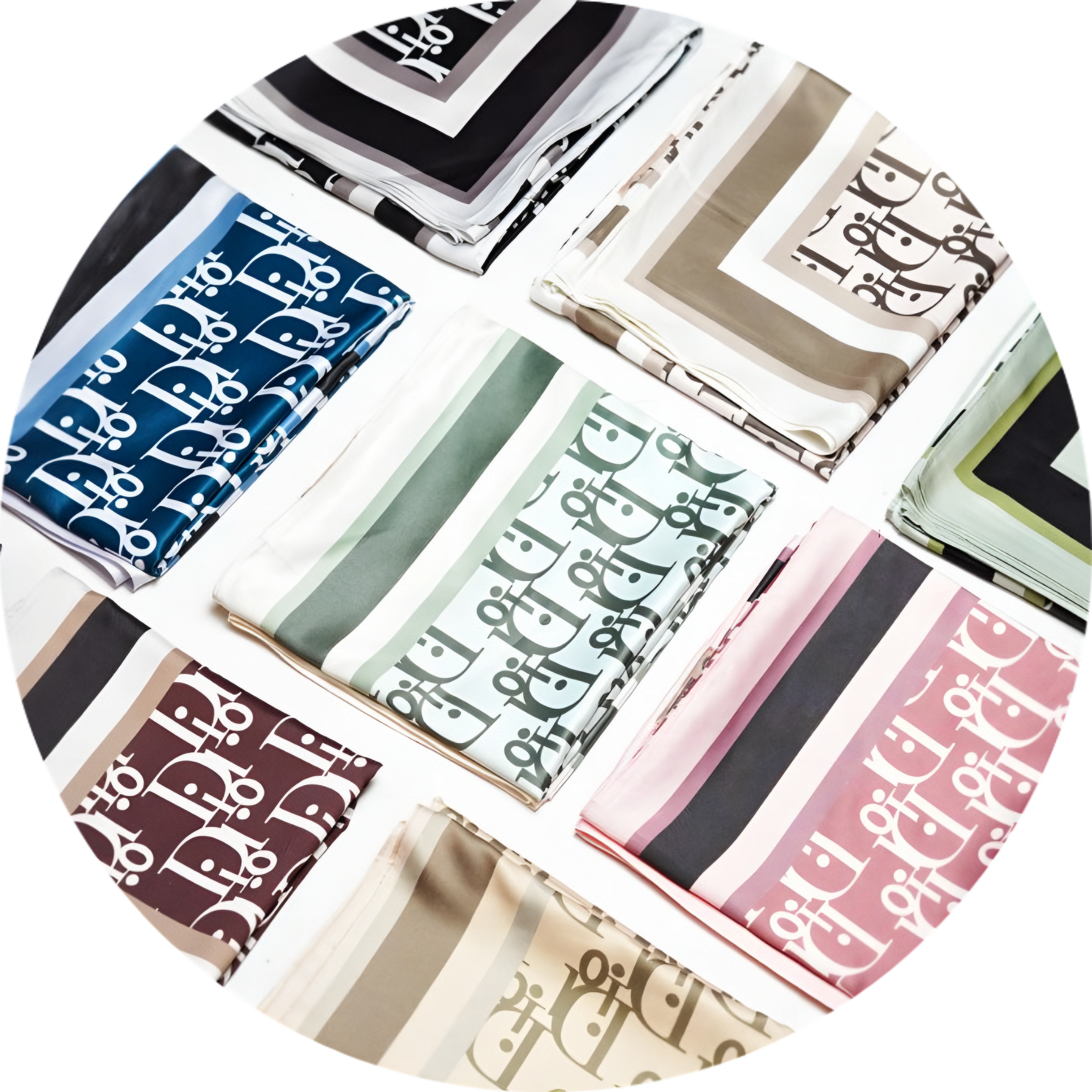 PRINTED SATIN CRINKLE