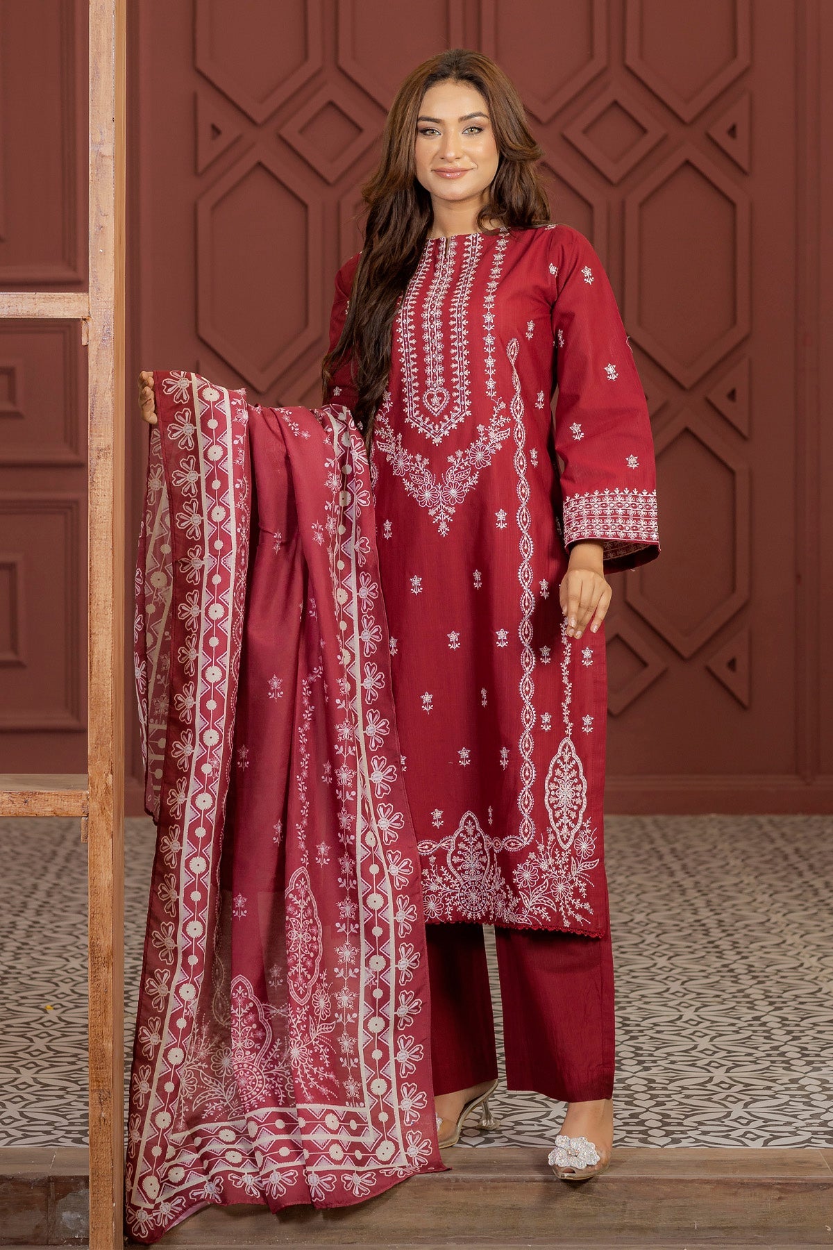 3 PC Doria Cotton Suit