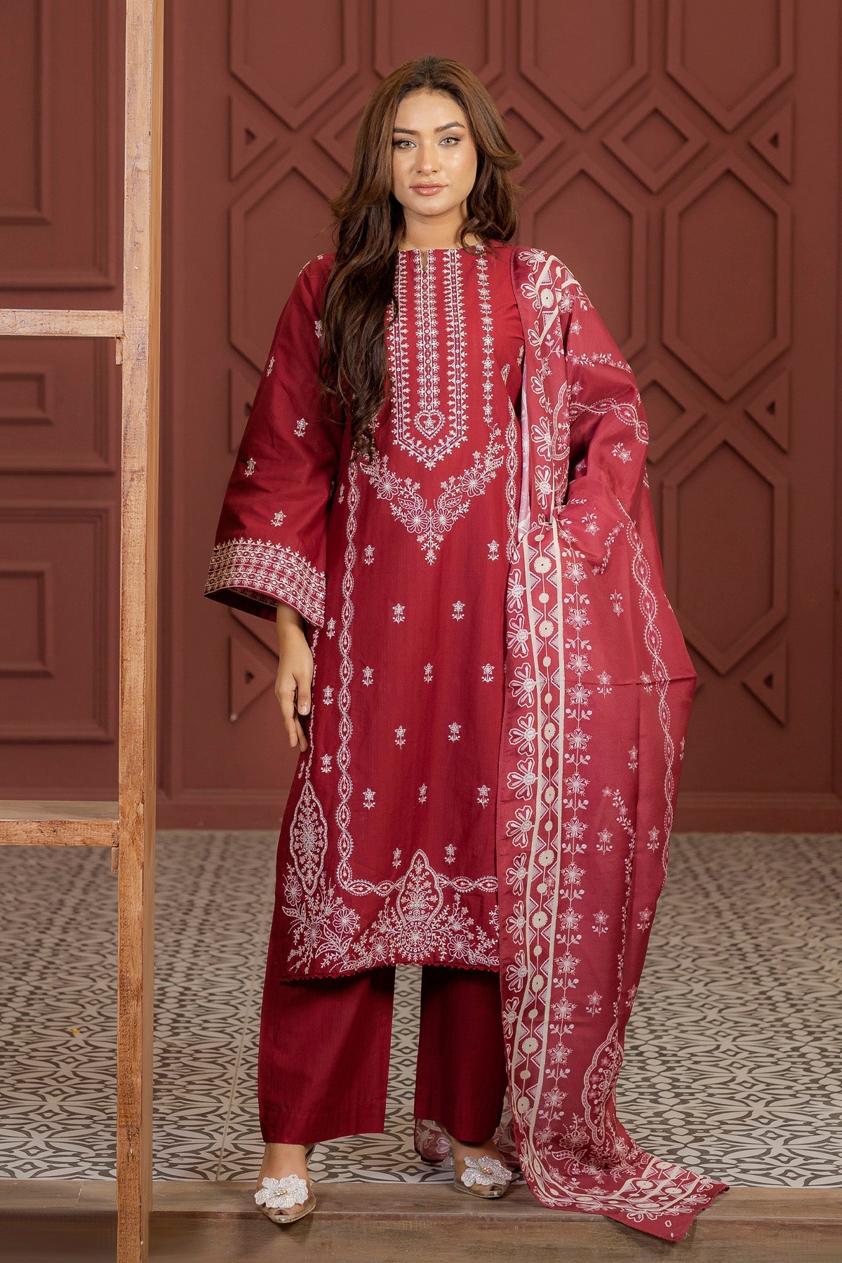 3 PC Doria Cotton Suit